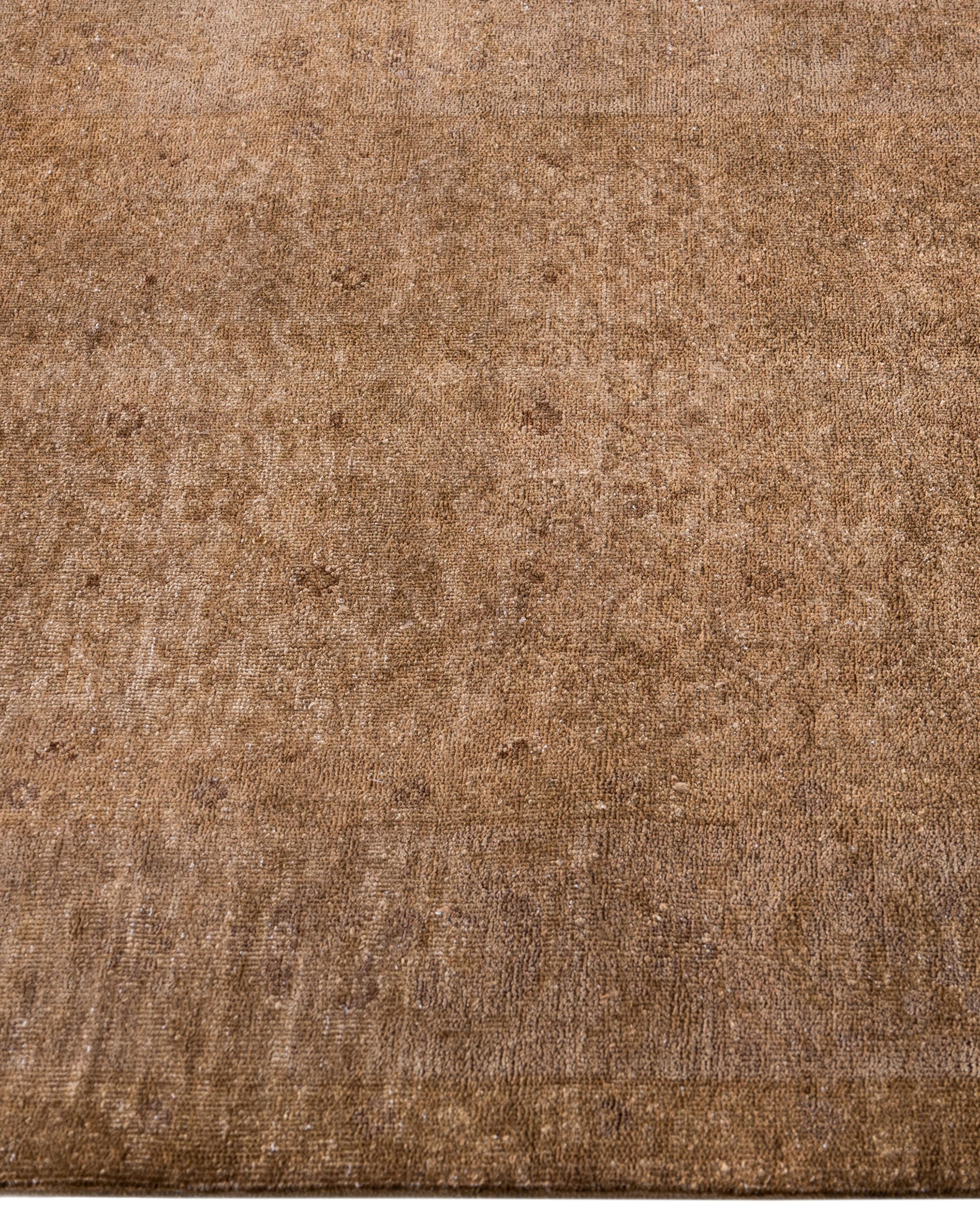 Alfombra de lana Overdyed One-of-a-Kind Beige 2' 8