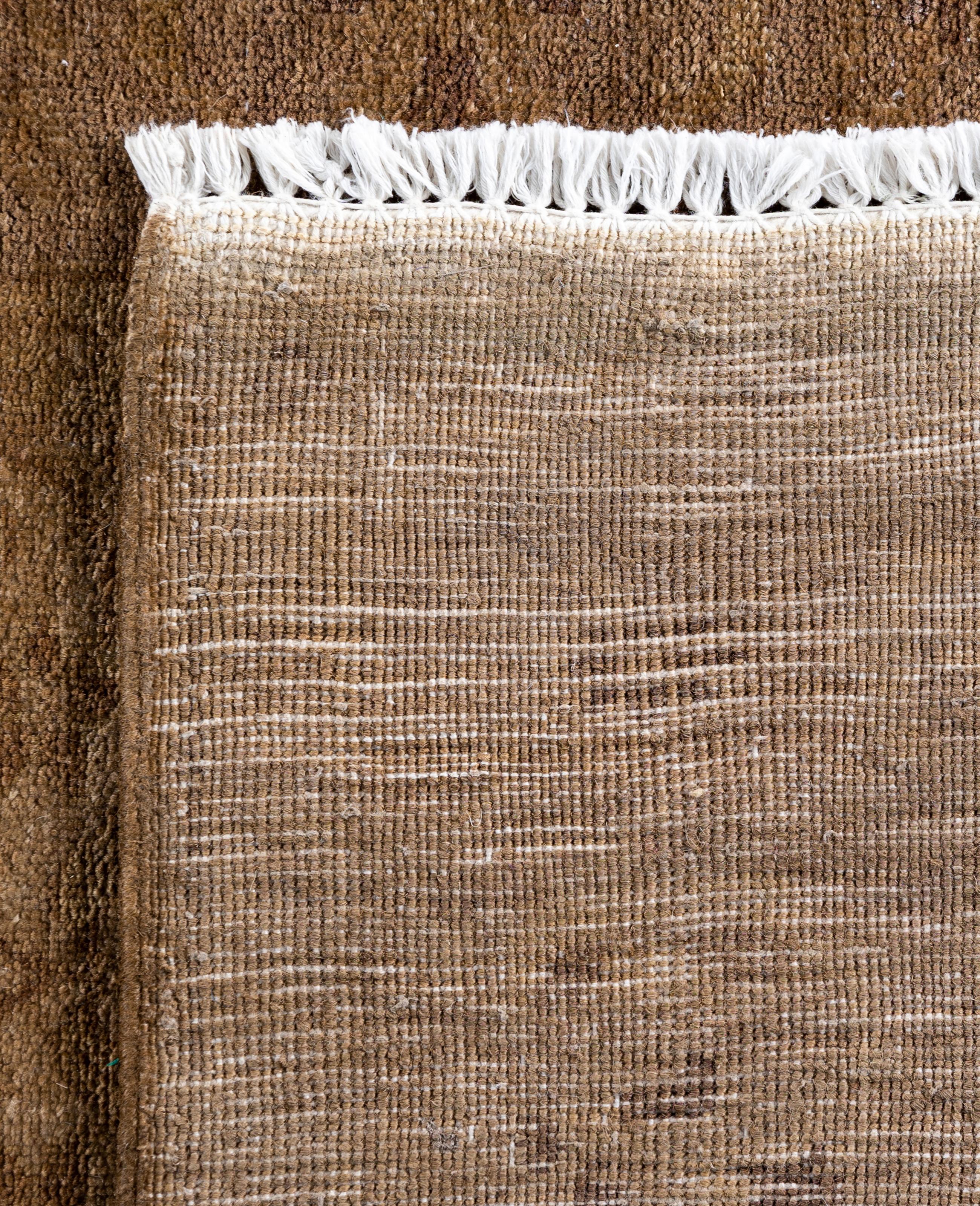 Alfombra de lana Overdyed One-of-a-Kind Beige 2' 8