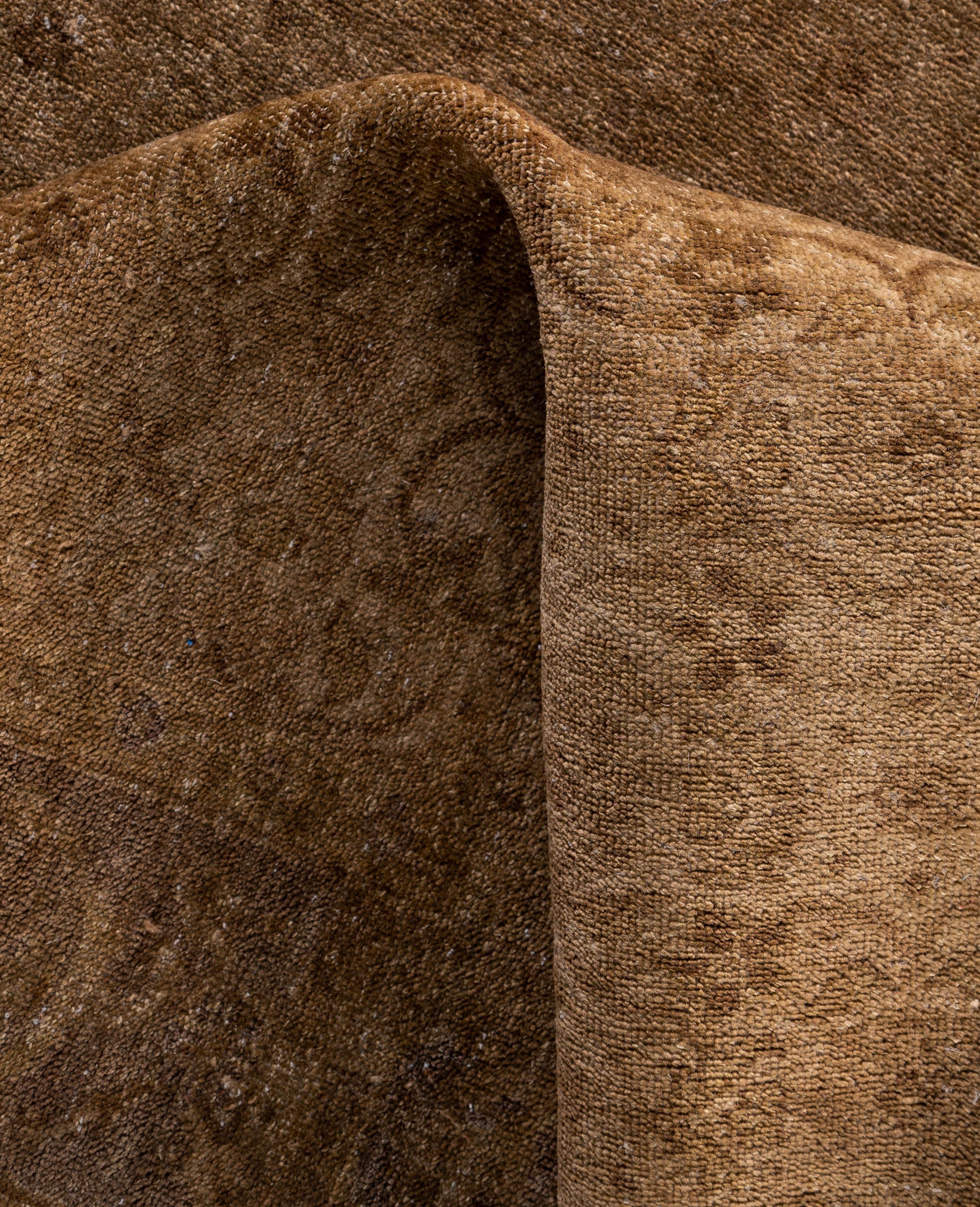 Alfombra de lana Overdyed One-of-a-Kind Beige 2' 8