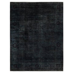 Alfombra de lana Overdyed Gris Única 12' 2" x 15' 2"