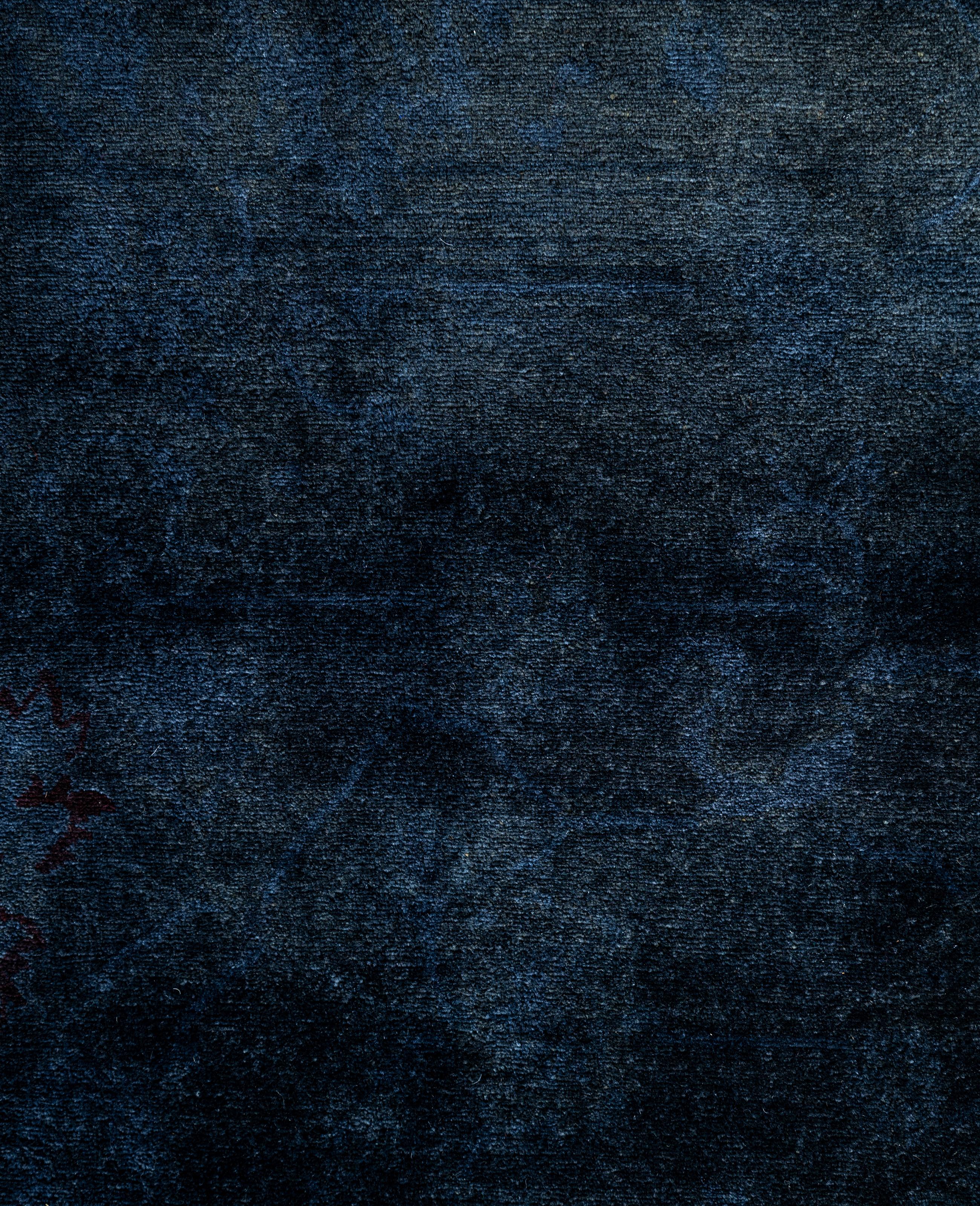 Pakistanais Tapis de sol en laine Overdyed One-of-a-Kind Gray 6' 2