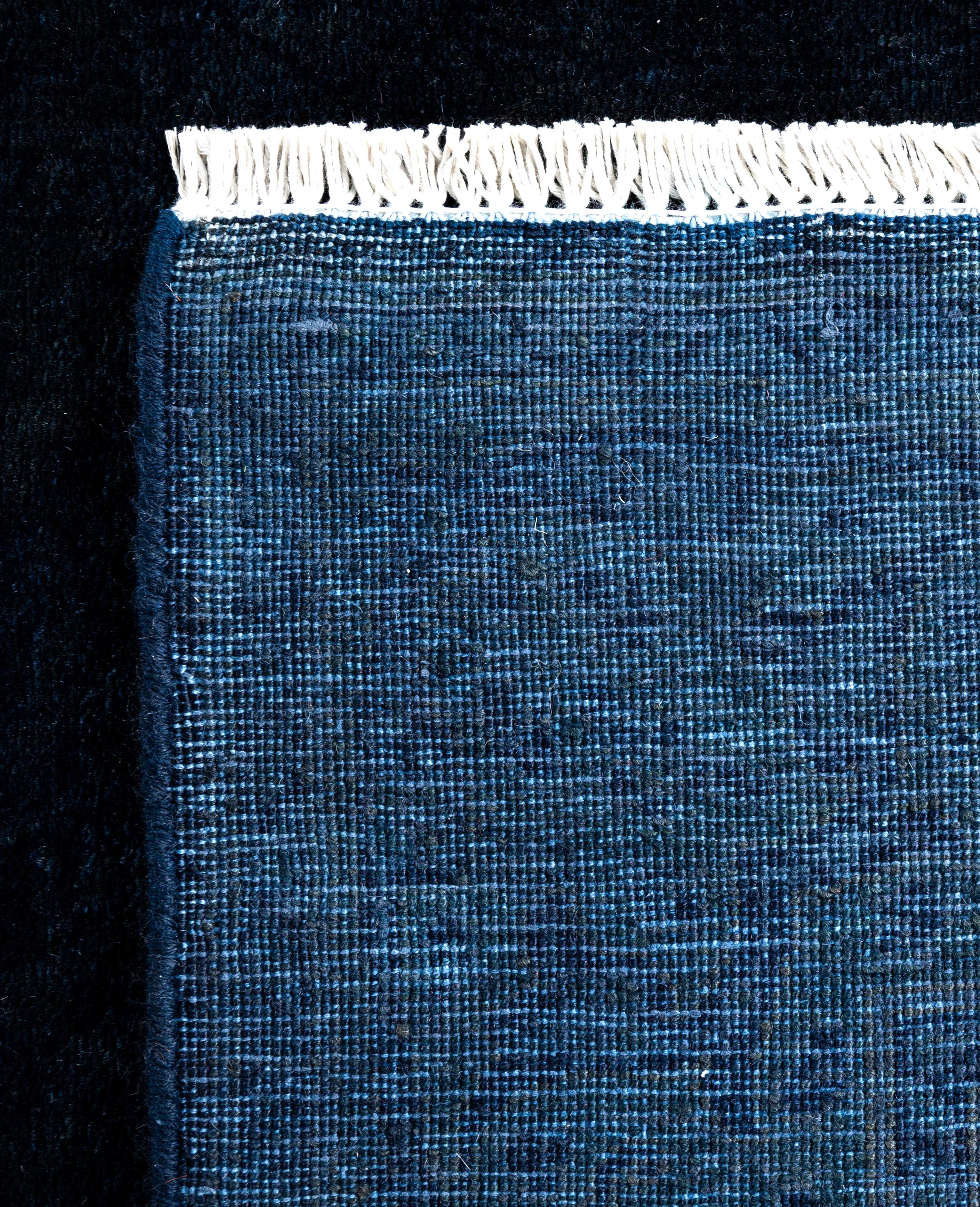 Runner Navy in lana unico sovratinto 2' 6