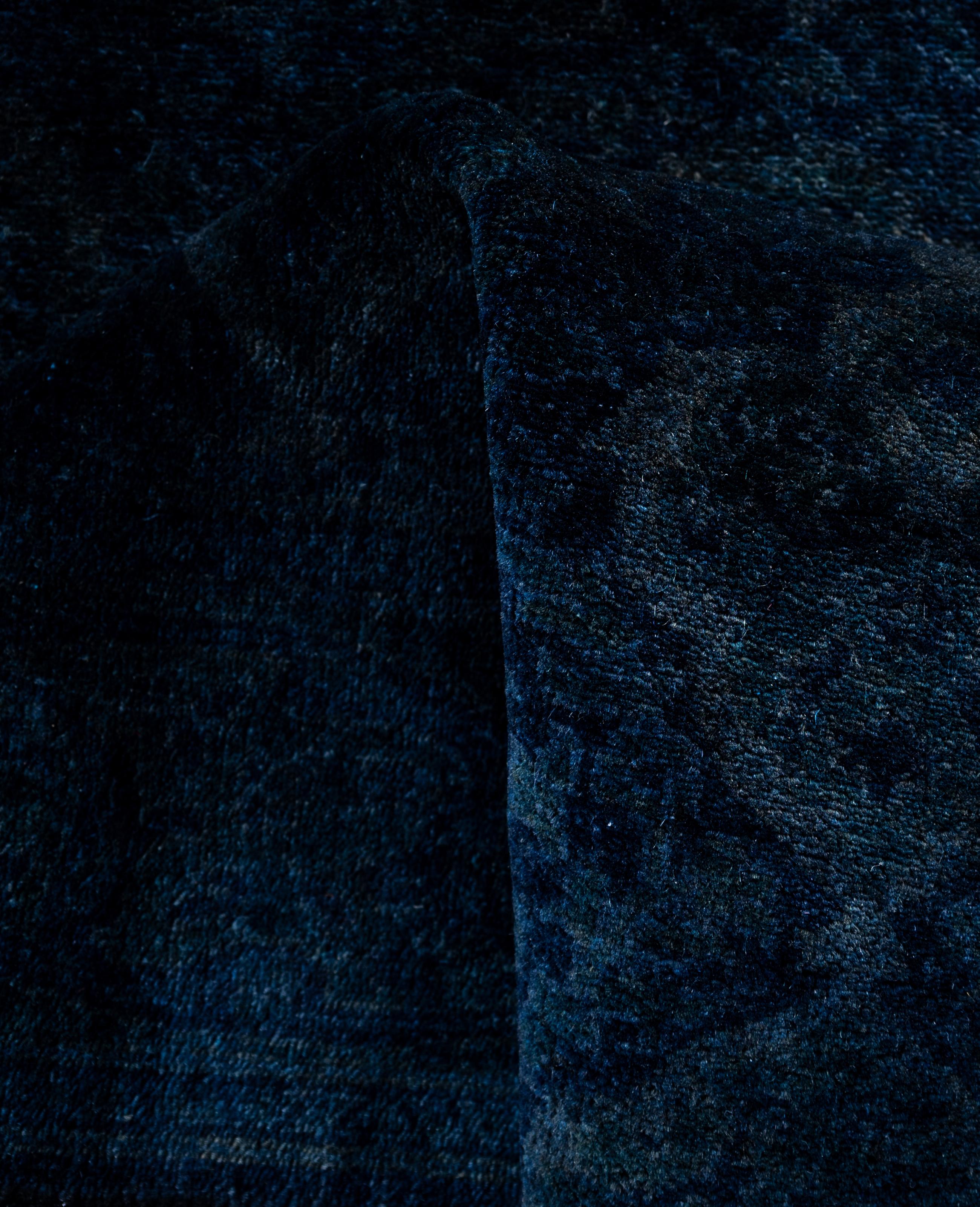 Lana Runner Navy in lana unico sovratinto 2' 6