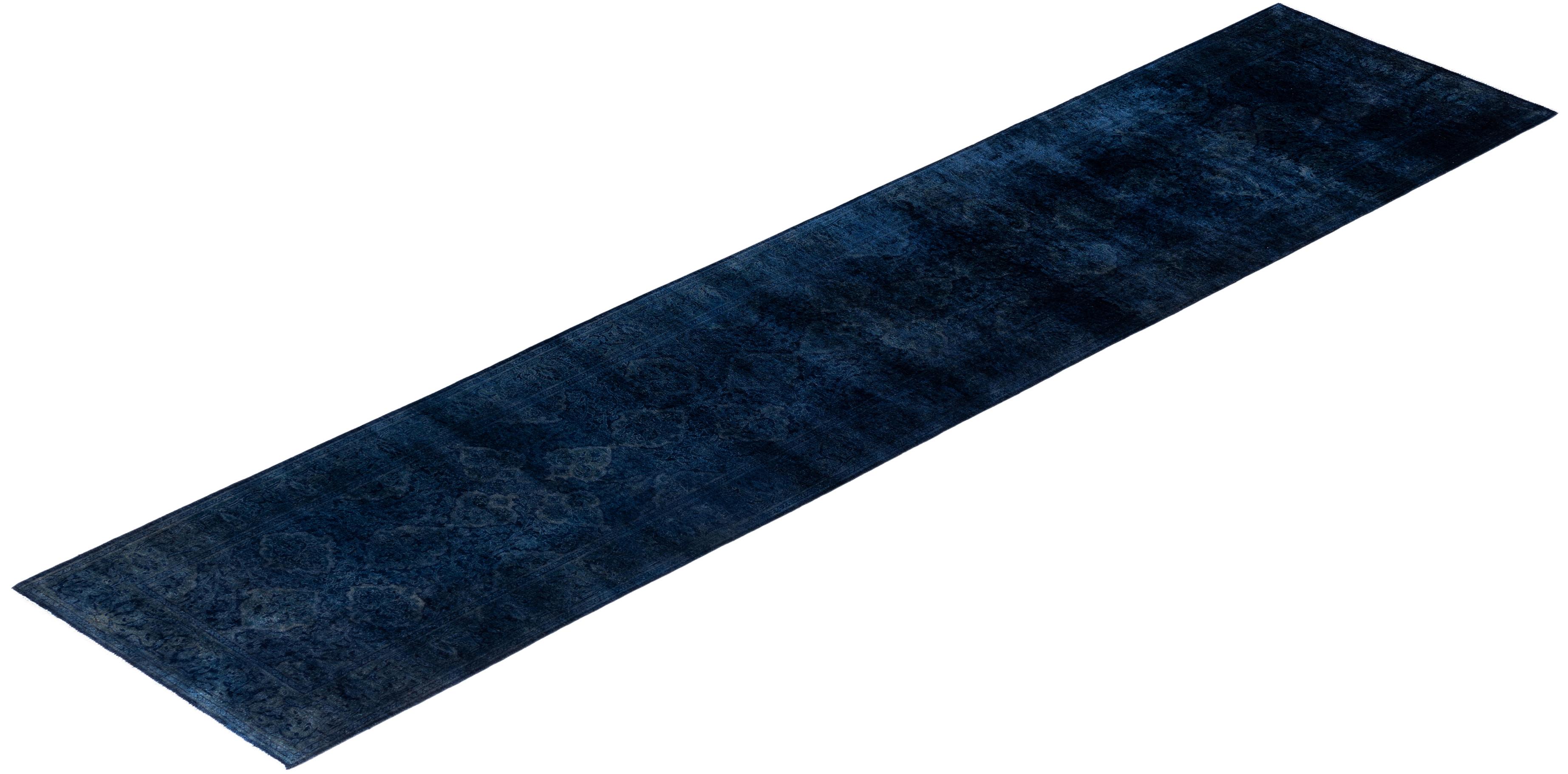 Runner Navy in lana unico sovratinto 2' 6