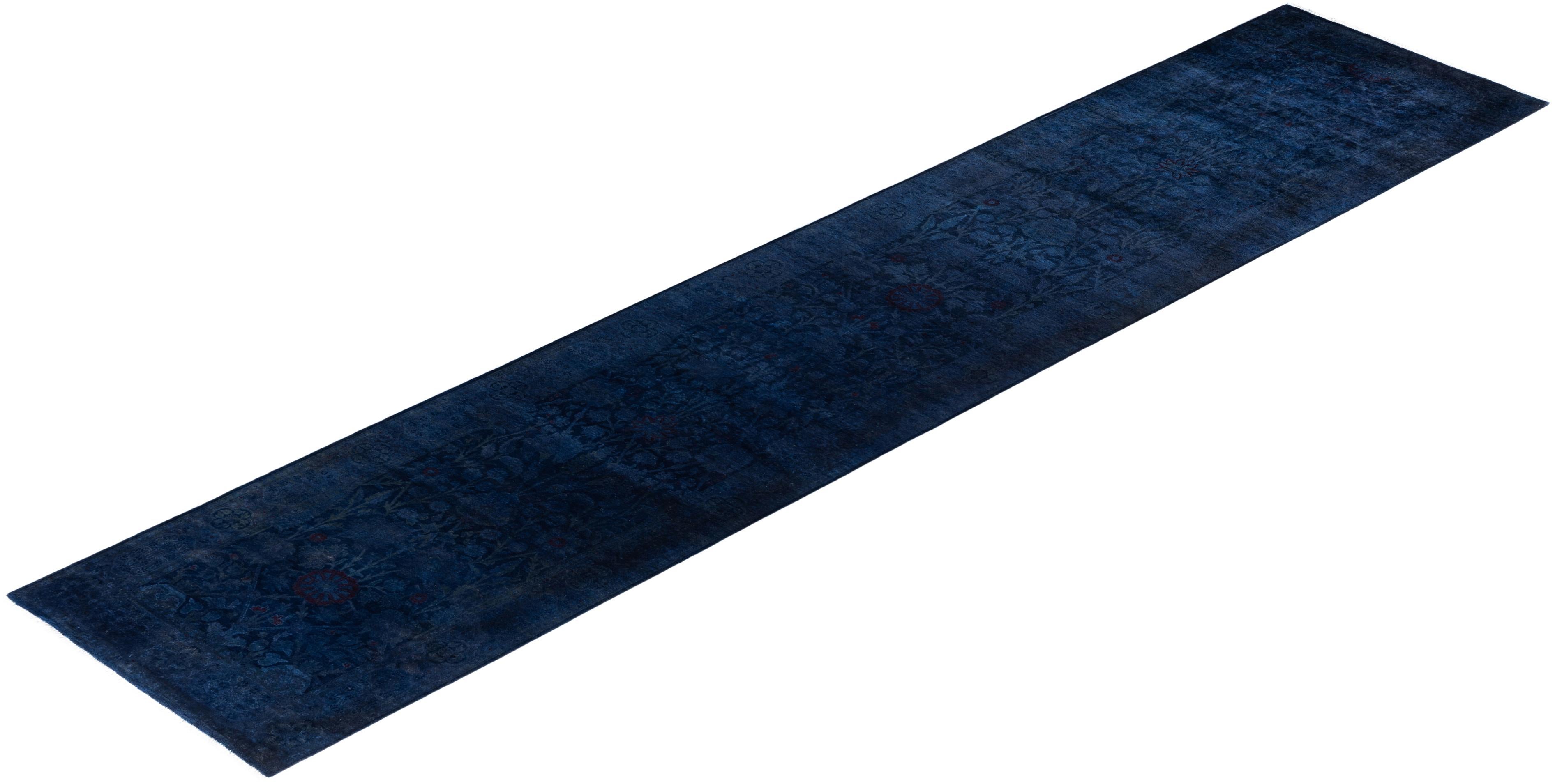 Runner Navy in lana unica sovratinta 2' 6