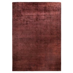 Overdyed One-of-a-Kind Wool Pink Area Rug 10' 8" x 15' 2"