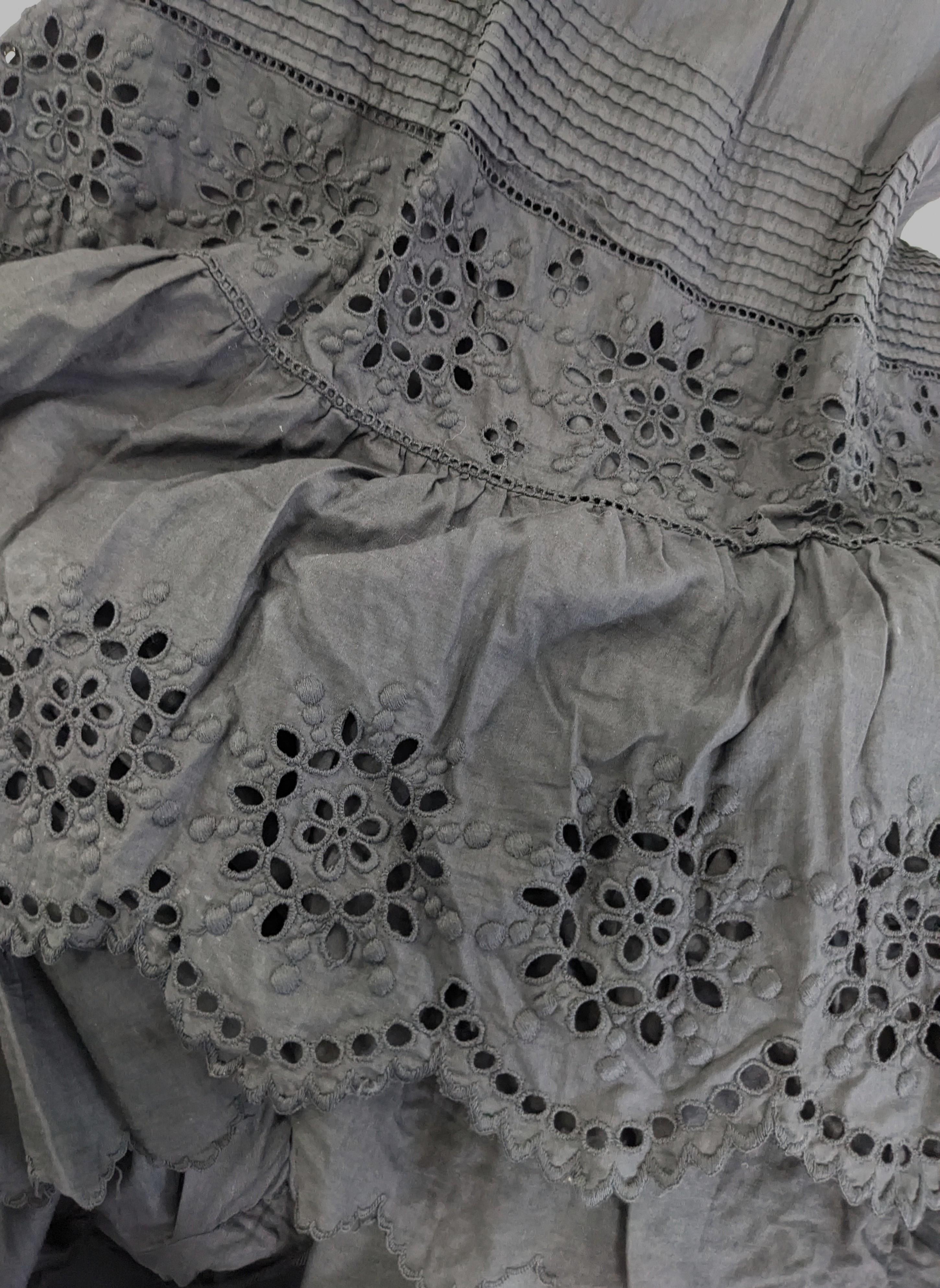 Übergefärbter viktorianischer Petticoat, Studio VL im Angebot 4