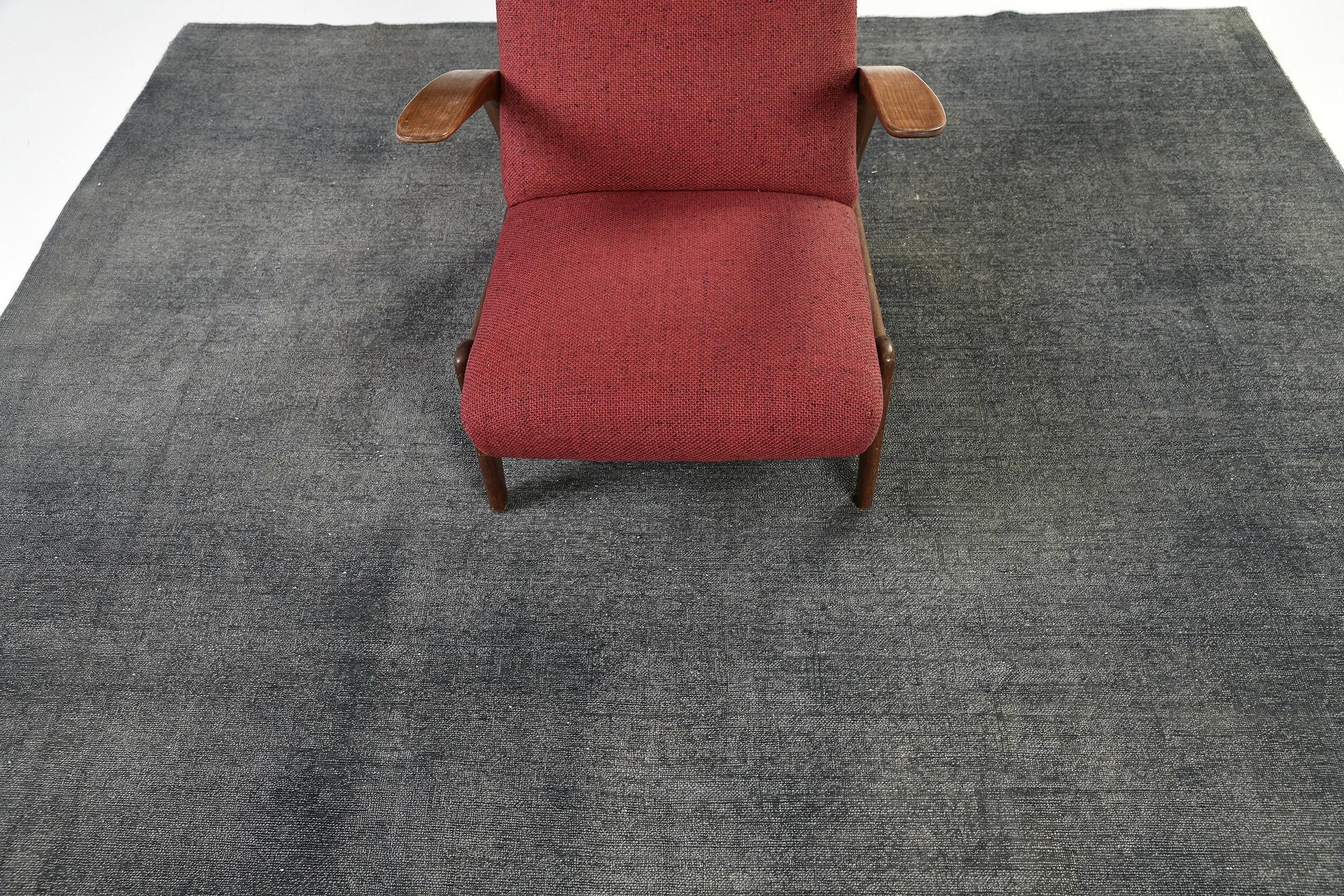 Contemporary Overdyed Vintage Style Mamluk Revival Rug For Sale