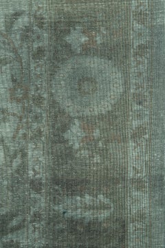 Overdyed Vintage Style Rug