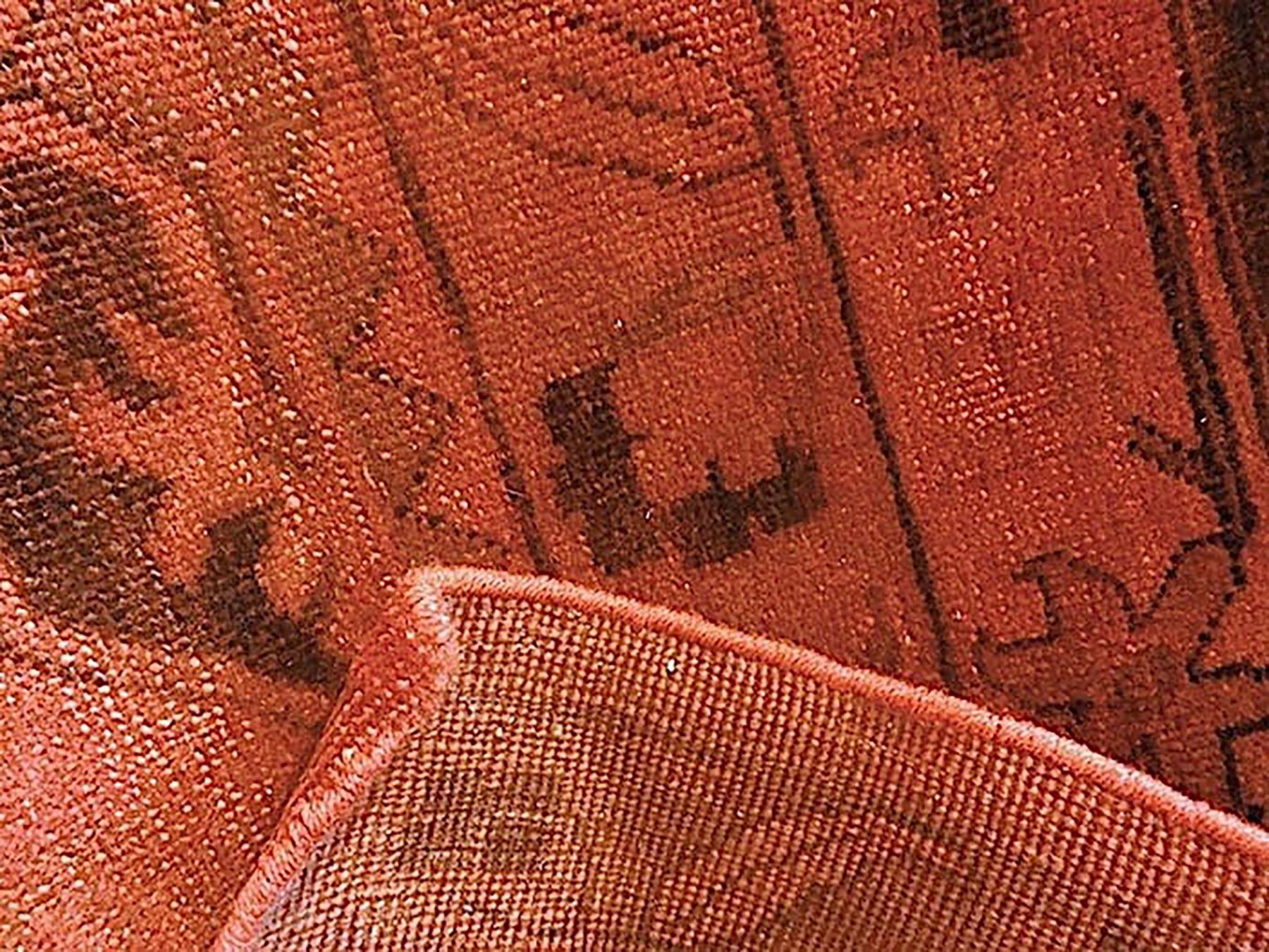 Tessuto a mano Ziegler & Co. tinto in massa Usak in vendita