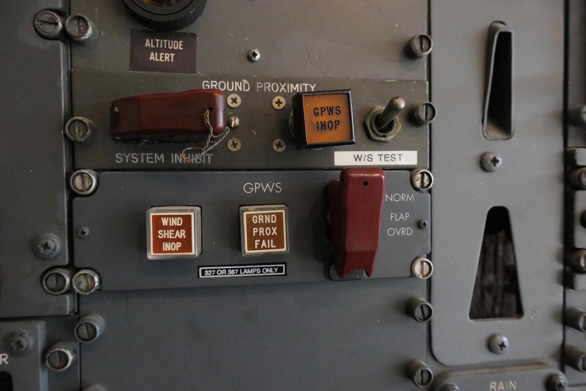 American Overhead Boeing 727 Cockpit Overhead Panel For Sale