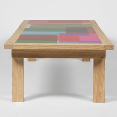 Overlapping Color Blocks Coffee Table by DANAD Design