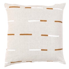 Overlapping Dashes Pillow 22"  