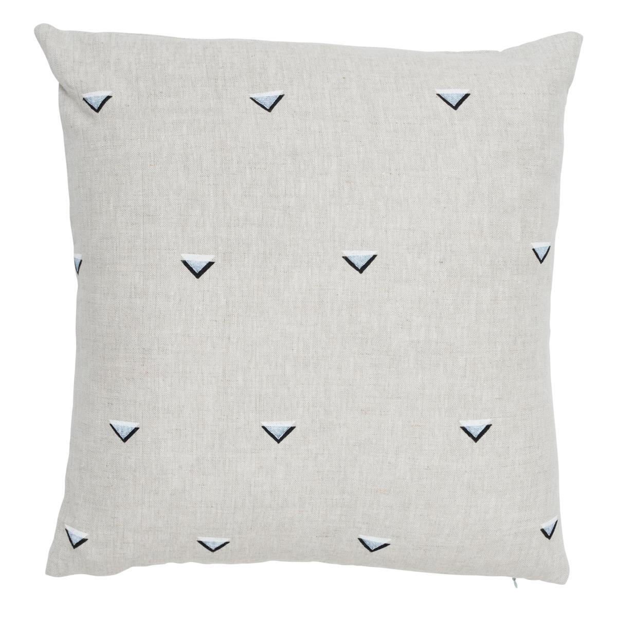 Overlapping Triangles Pillow 22"   For Sale