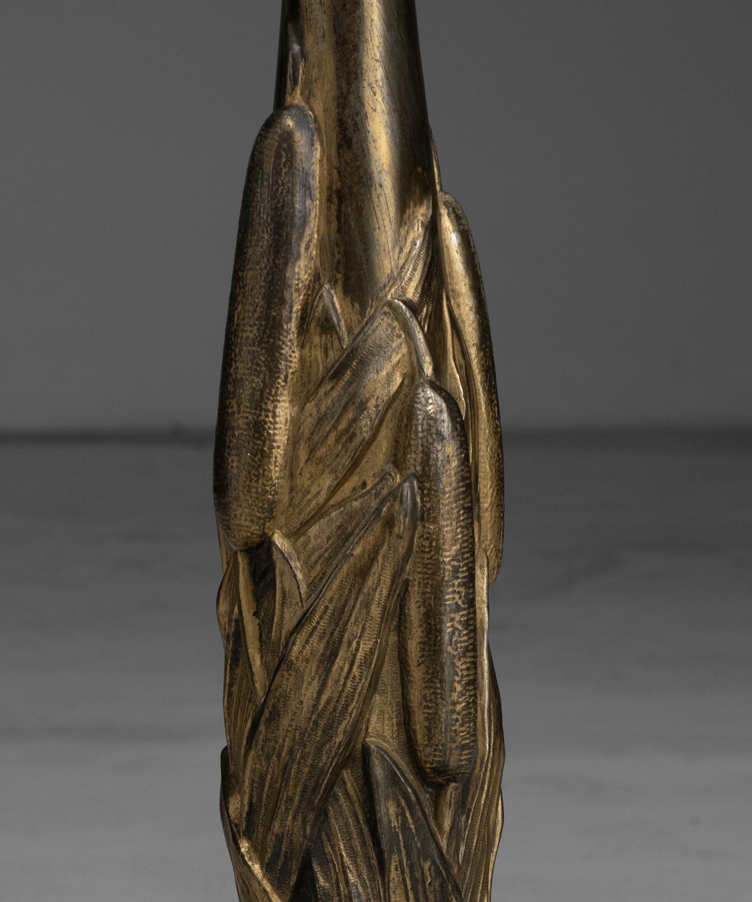 Overlay Floor Lamp Attributed to Handel, America circa 1930 1