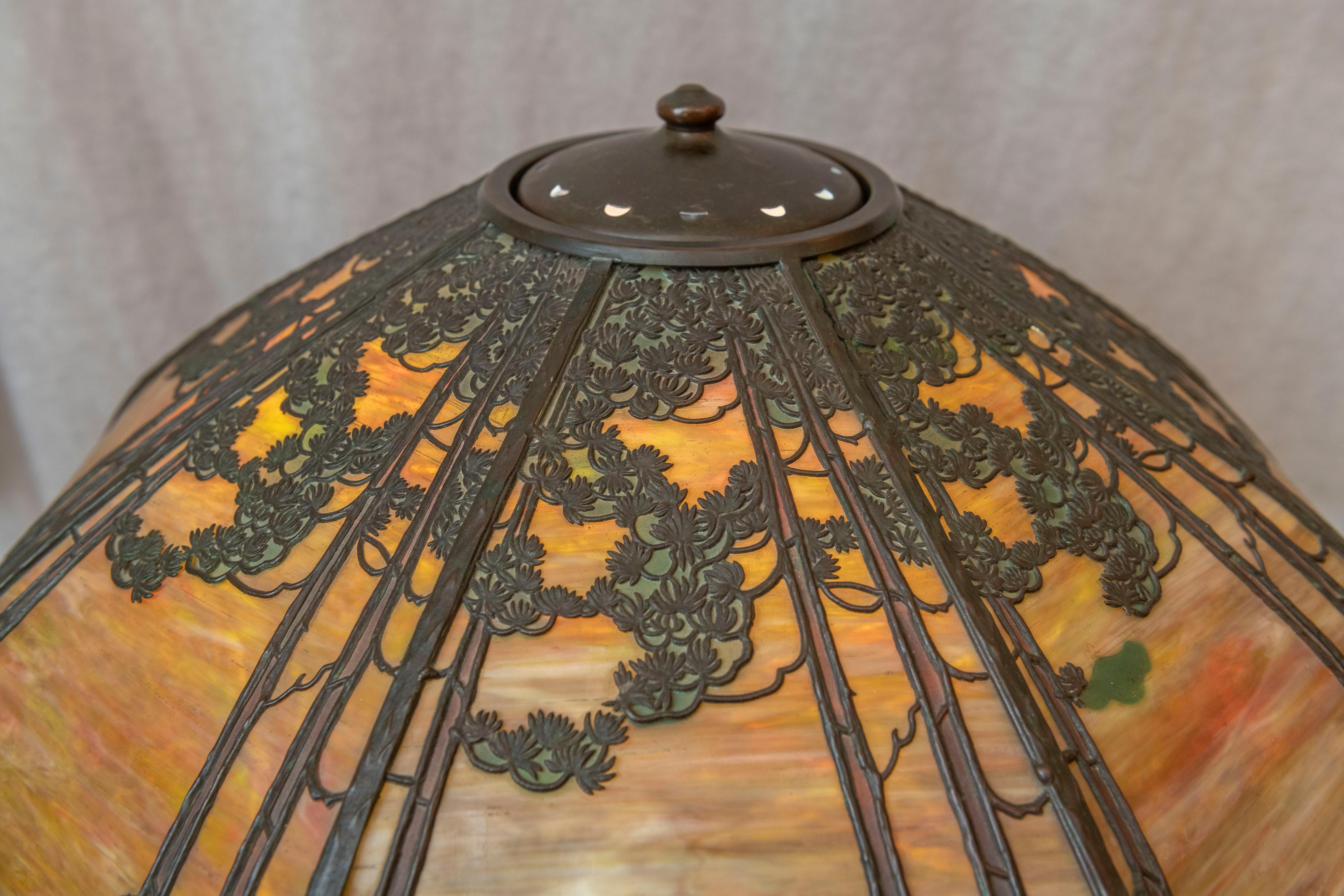 stained glass bat lamp