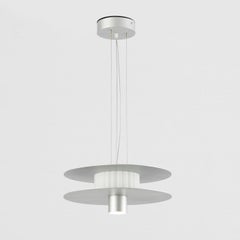 Lampada a sospensione Overlay Silvery