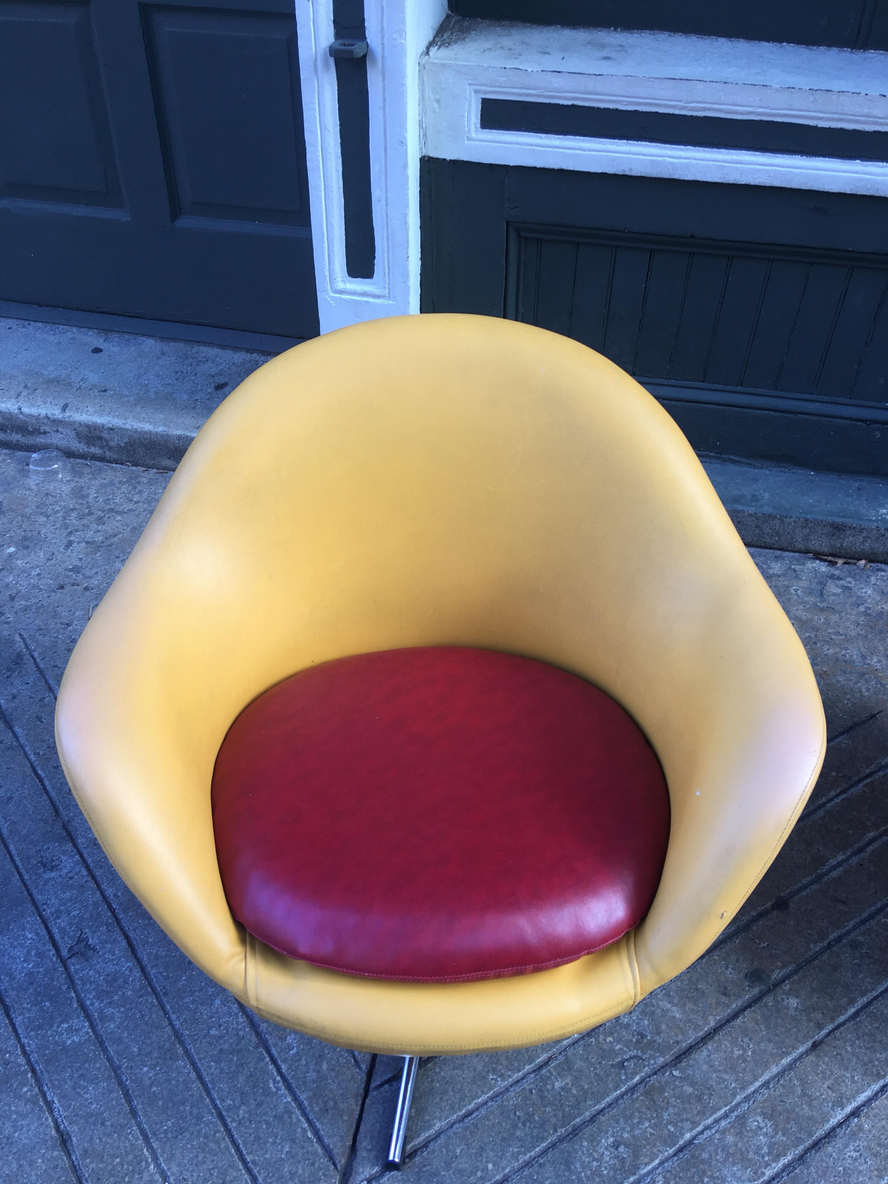 Swedish Overman Swivel Chairs