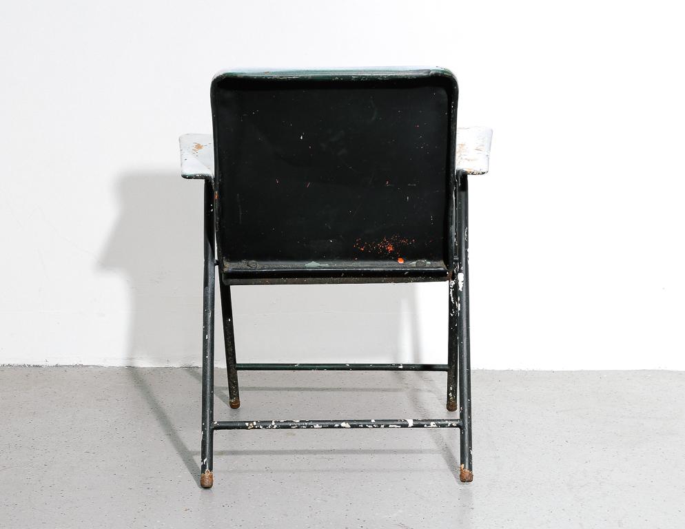 Overpainted Folding Armchair by Russel Wright 1
