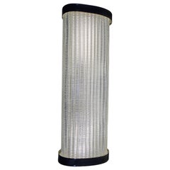Overscale Laudarte Srl Murano Glass Sconce with Gold-Plated Trim, Pair Available