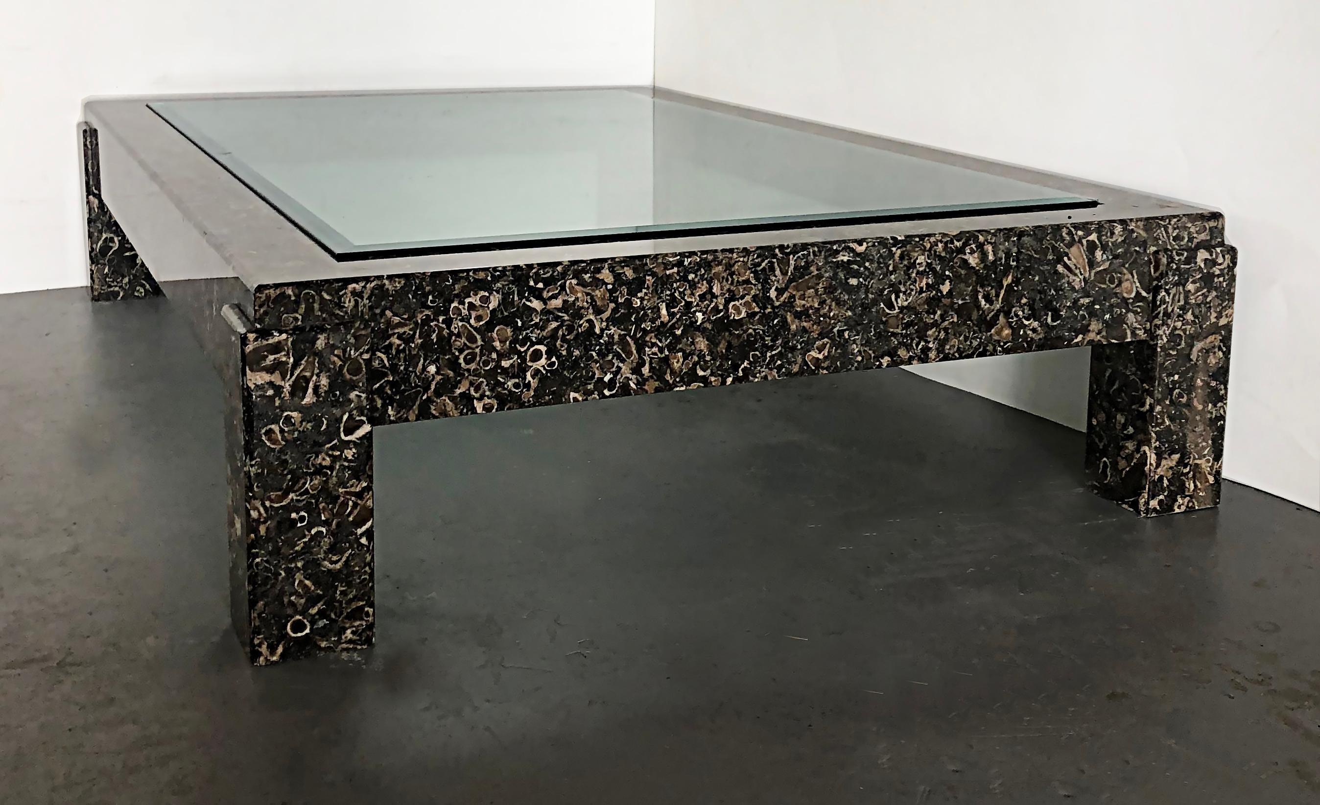 broken glass coffee table