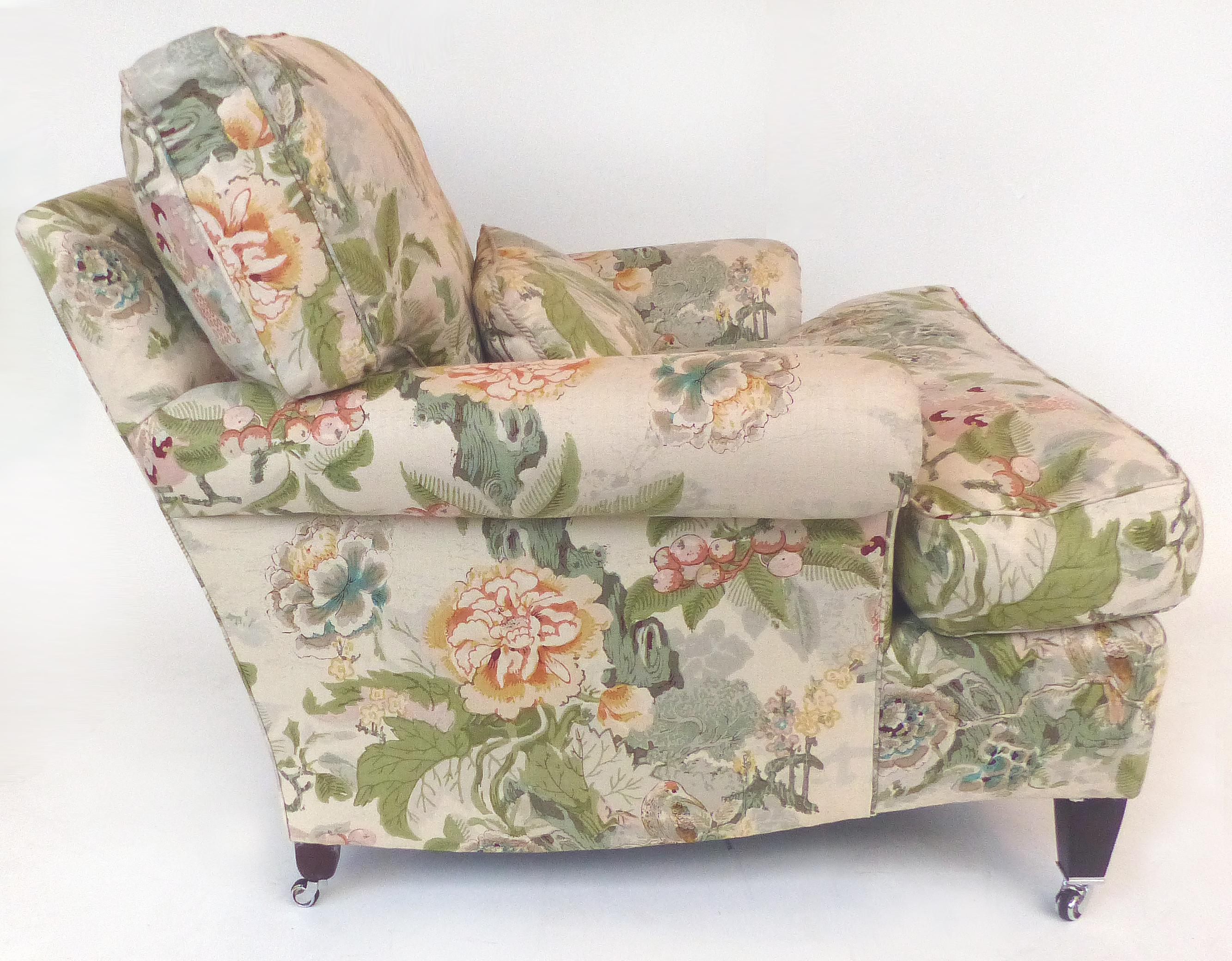 chinoiserie upholstered chair