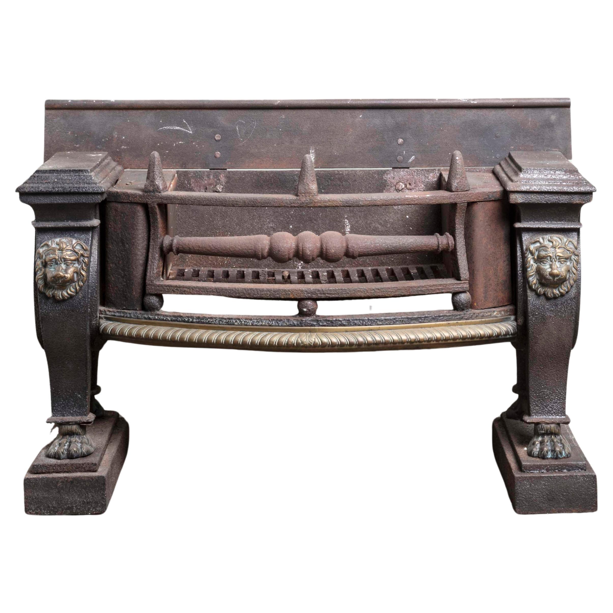 Grande grille sarcophage d'époque Régence dans le style de Thomas Hope en vente