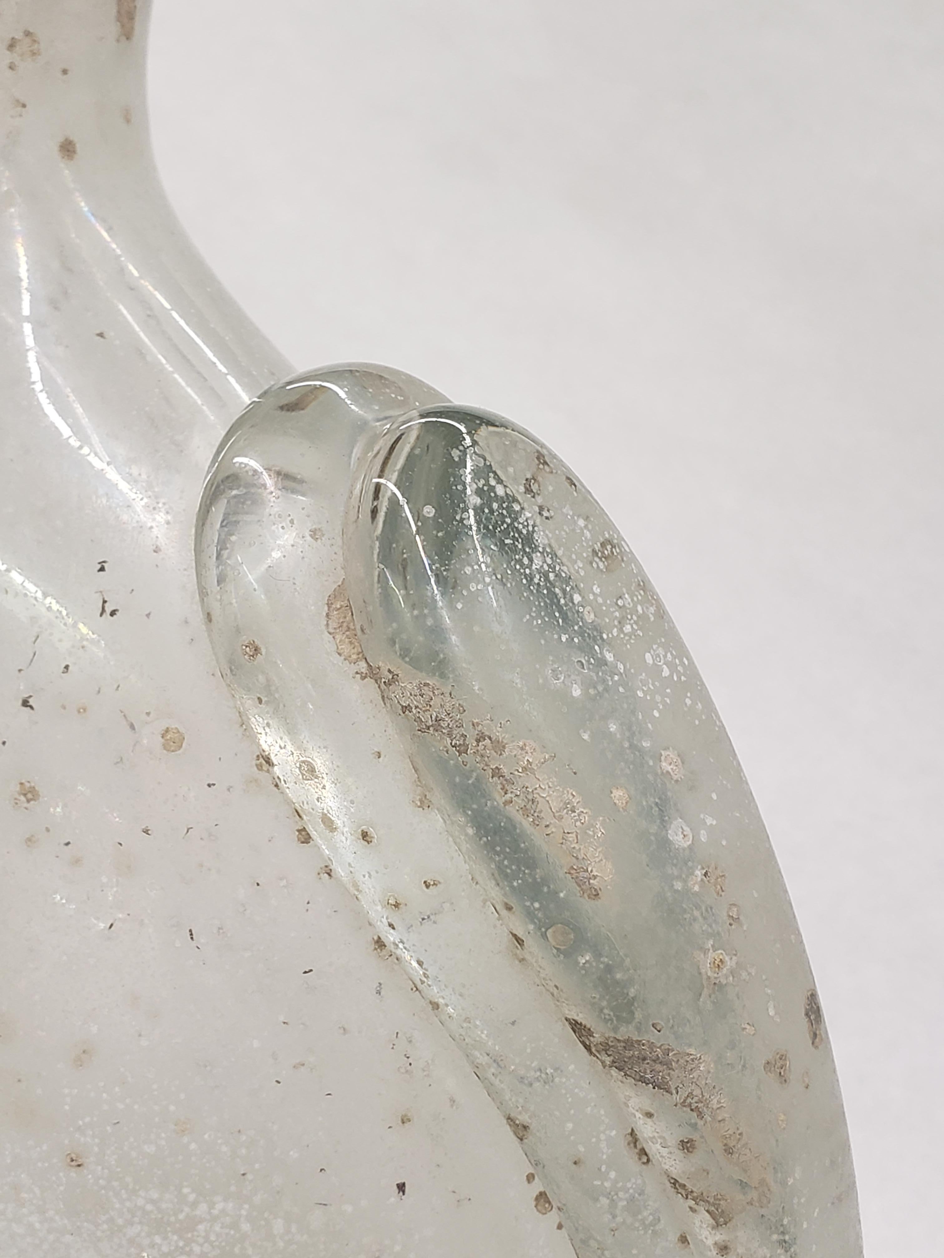 Overscaled Scavo Vase by Barbini In Good Condition For Sale In Kilmarnock, VA