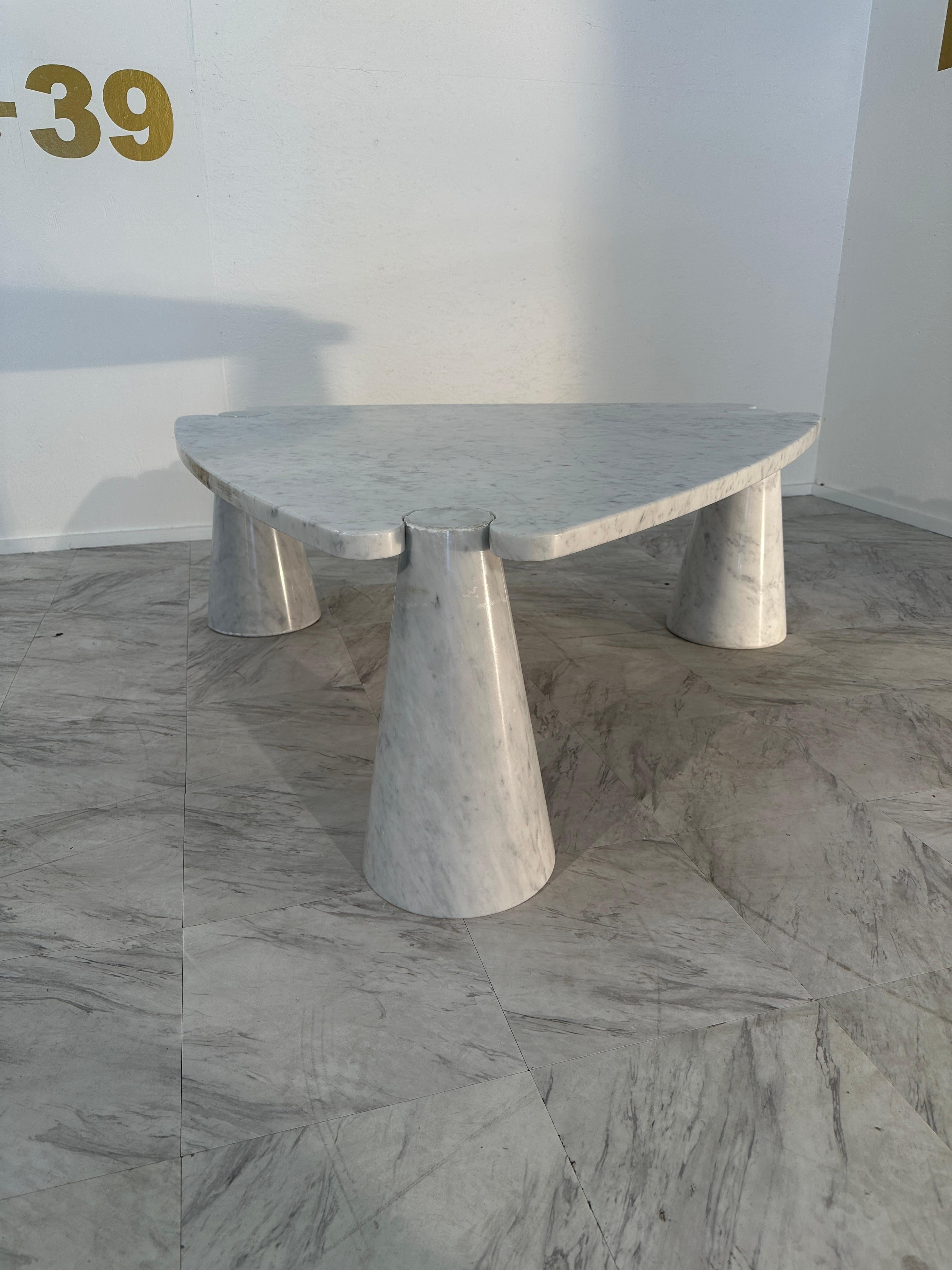 Table basse surdimensionnée Angelo Mangiarotti Série Eros 1971 en vente 2