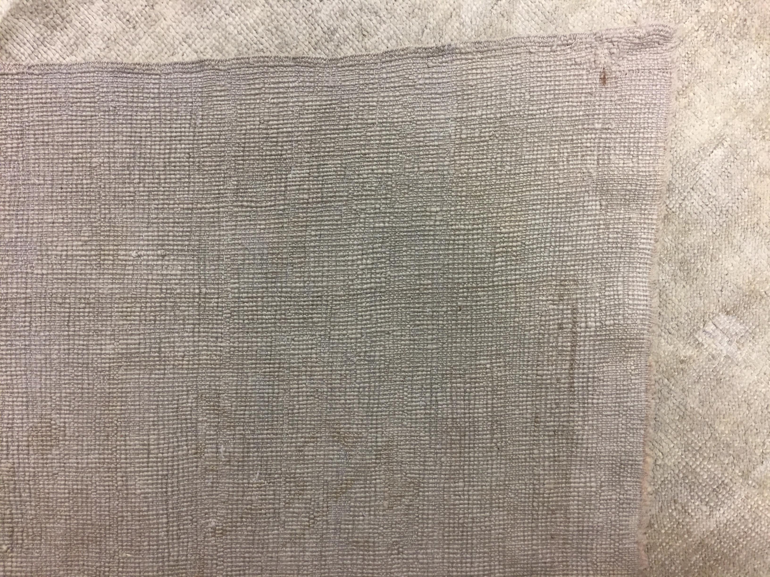 Oversize Antique Turkish Oushak rug, 17'10 x 22'10. Oversize antique Turkish Oushak rug, circa 1900. What could be more luxurious than a gigantic silver carpet? Oushak carpets were woven in any size and this oversize example has a unique silver-grey