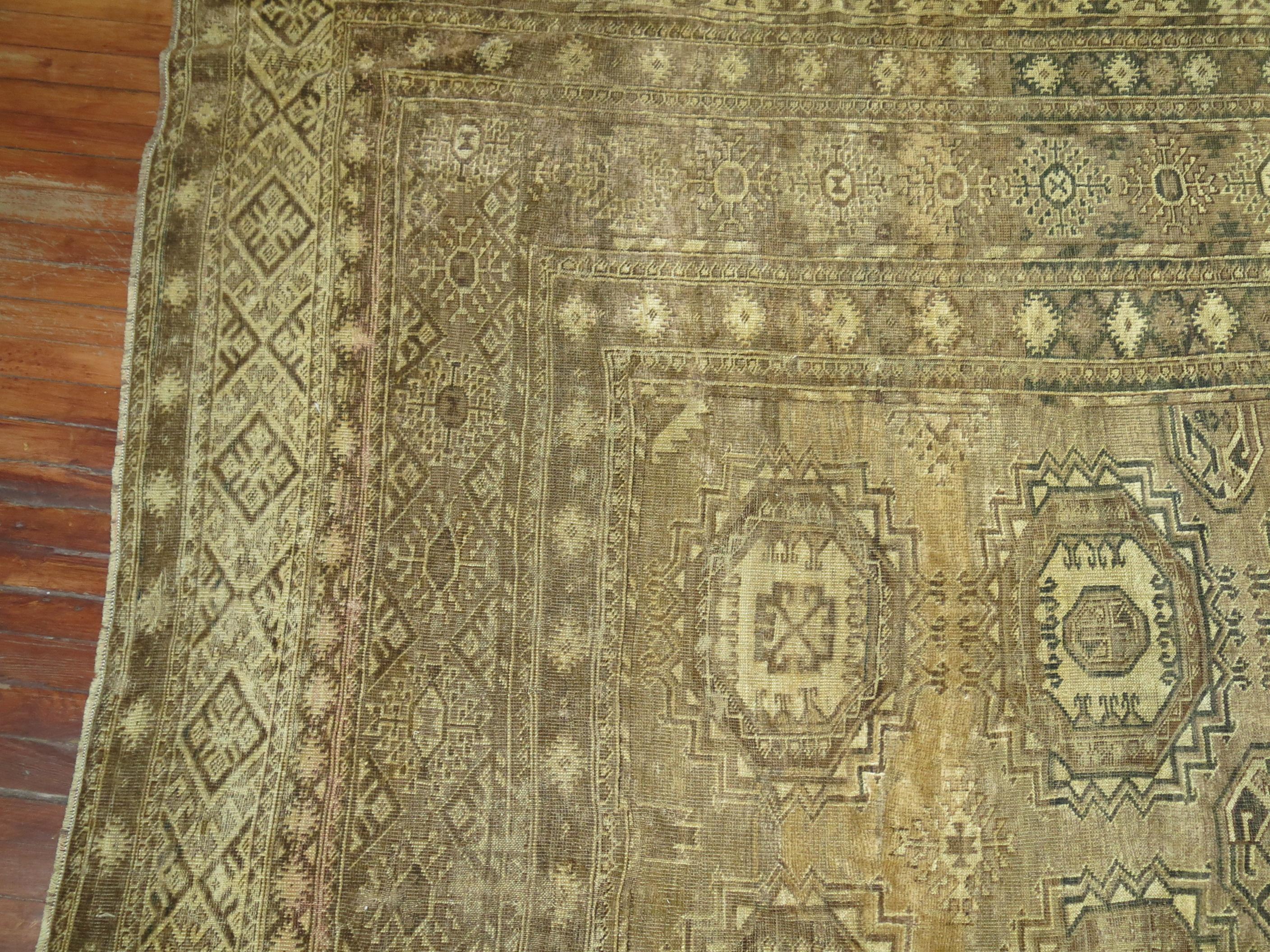 Tribal Oversize Antique Ersari Carpet For Sale 7
