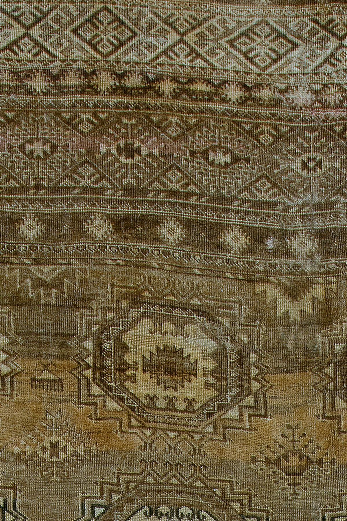 Central Asian Zabihi Collection Tribal Oversize Antique Ersari Carpet For Sale