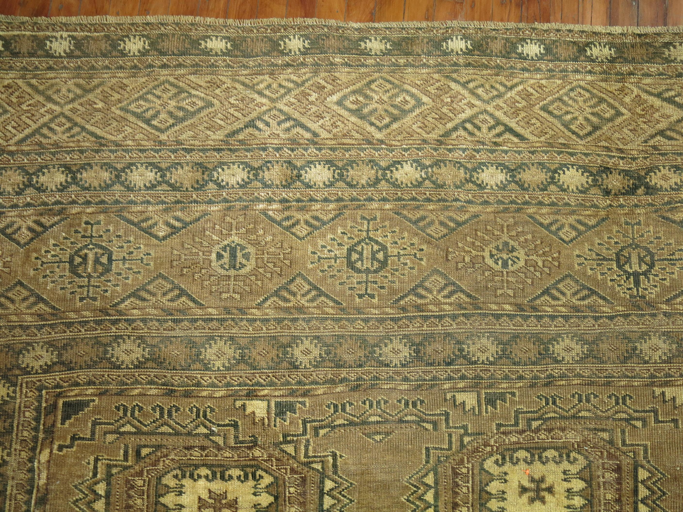 Tribal Oversize Antique Ersari Carpet For Sale 1