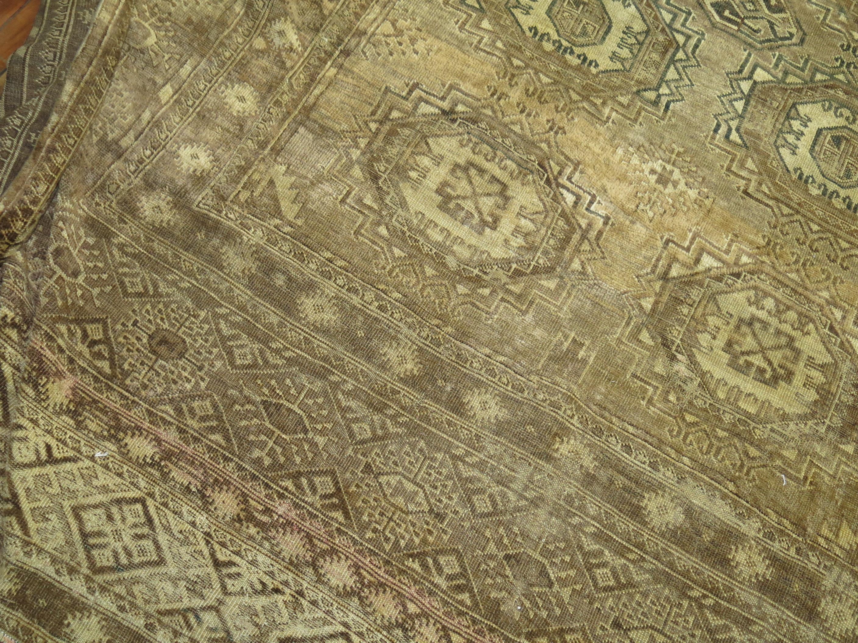 Tribal Oversize Antique Ersari Carpet For Sale 4