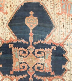 Oversize Antique Heriz Serapi Rug, circa 1890  15'10 x 20'