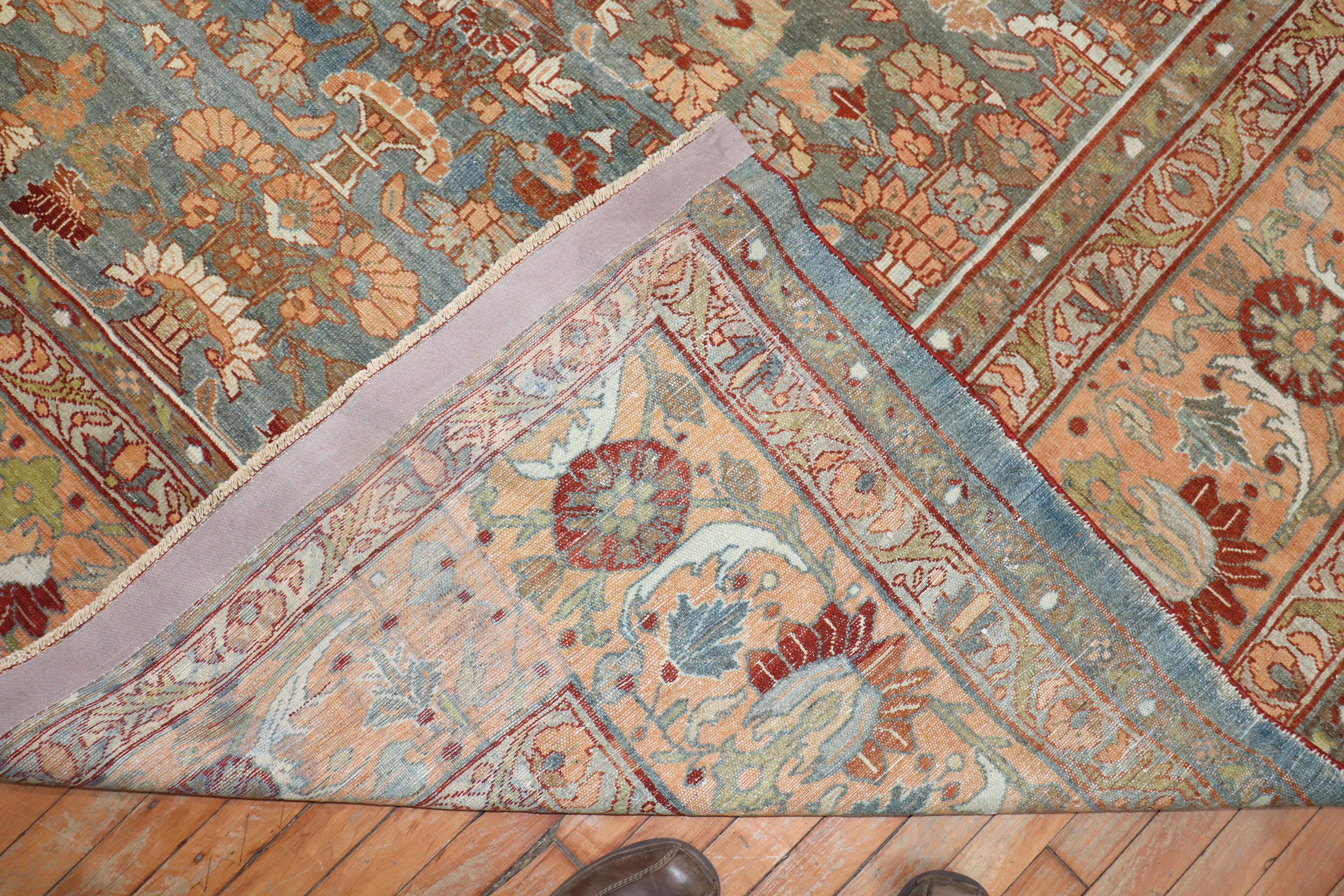 20th Century Oversize Antique Malayer Rug For Sale