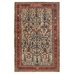 Oversize Antique Persian Baktiari Rug, circa 1890  12' x 18'10