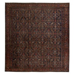 Antiker persischer Sultanabad Mahal-Teppich in Übergröße