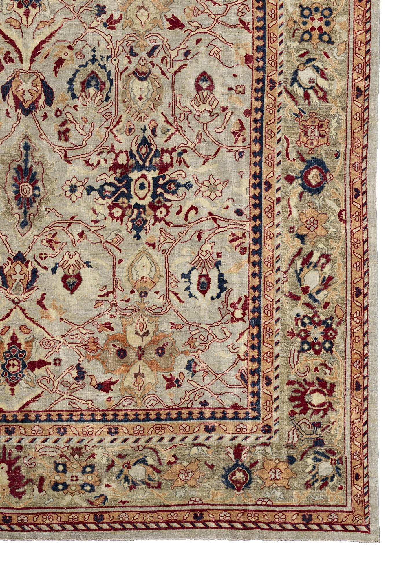 Tappeto Oversize 11 ft x 15 ft - Stile Oushak In condizioni ottime in vendita a Dallas, TX