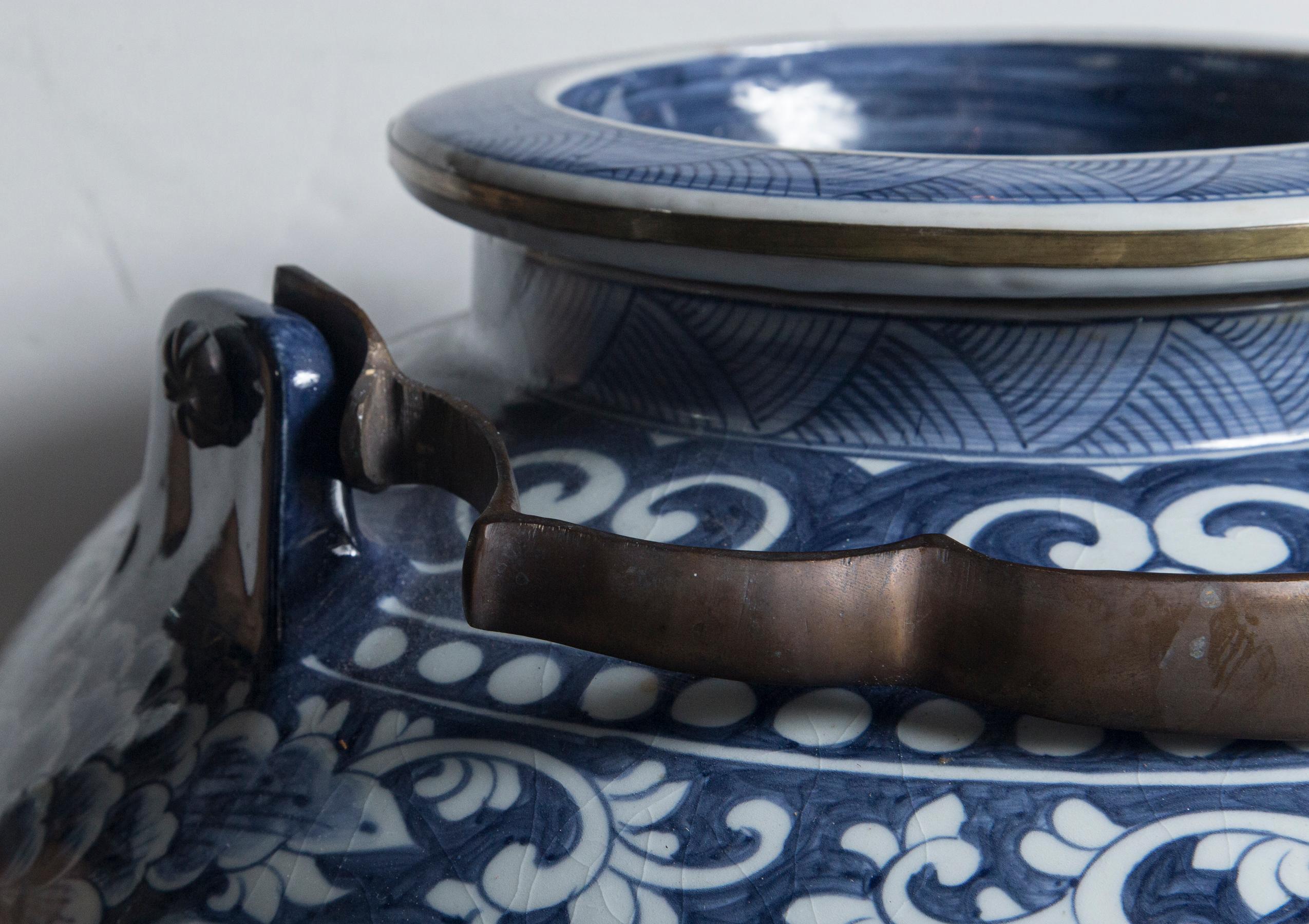Philippine Oversize Asian Style Tea Pot by Maitland-Smith For Sale