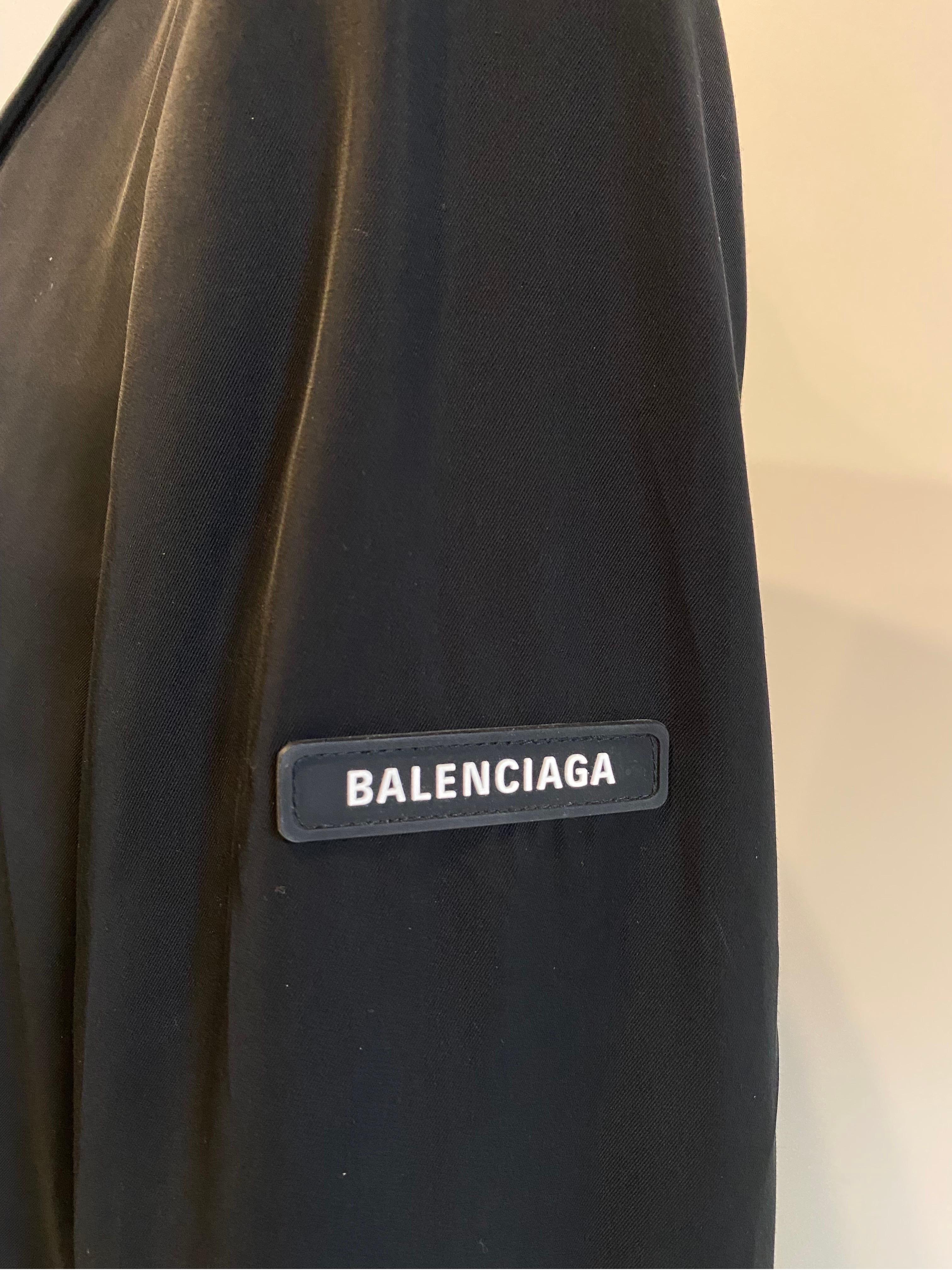 Blazer oversize noir Balenciaga Excellent état à Carnate, IT