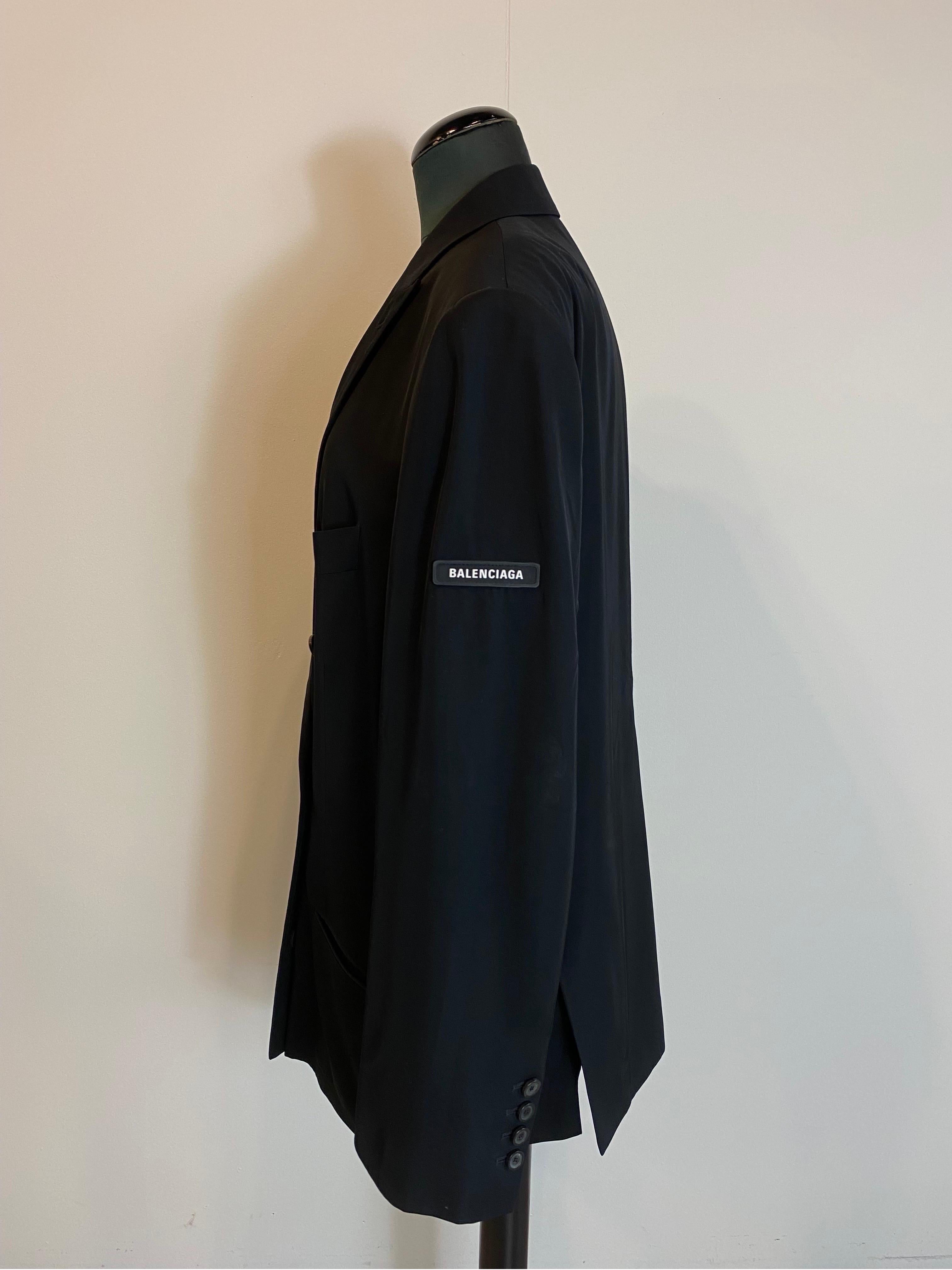 Blazer oversize noir Balenciaga 2