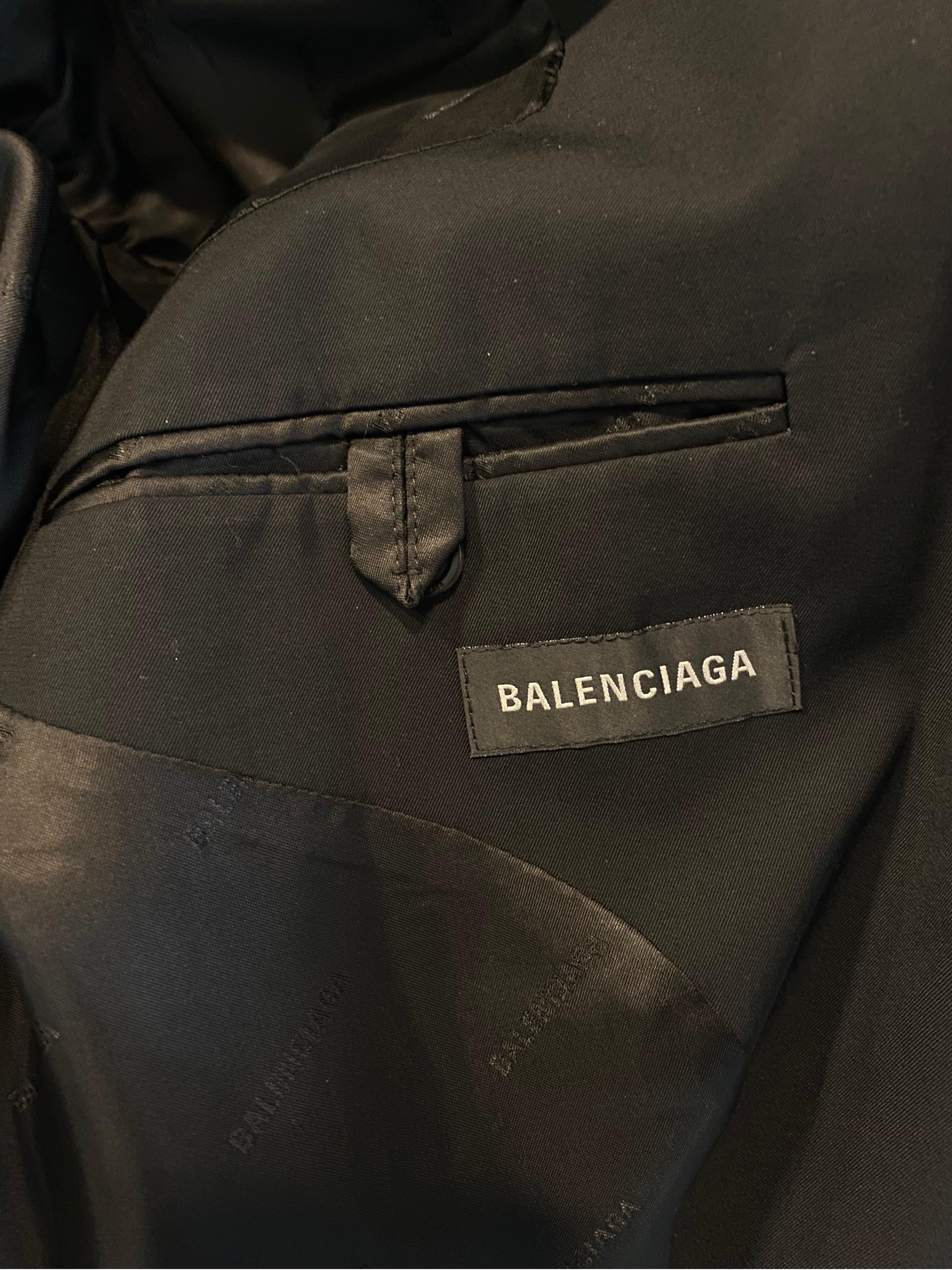 Blazer oversize noir Balenciaga 5