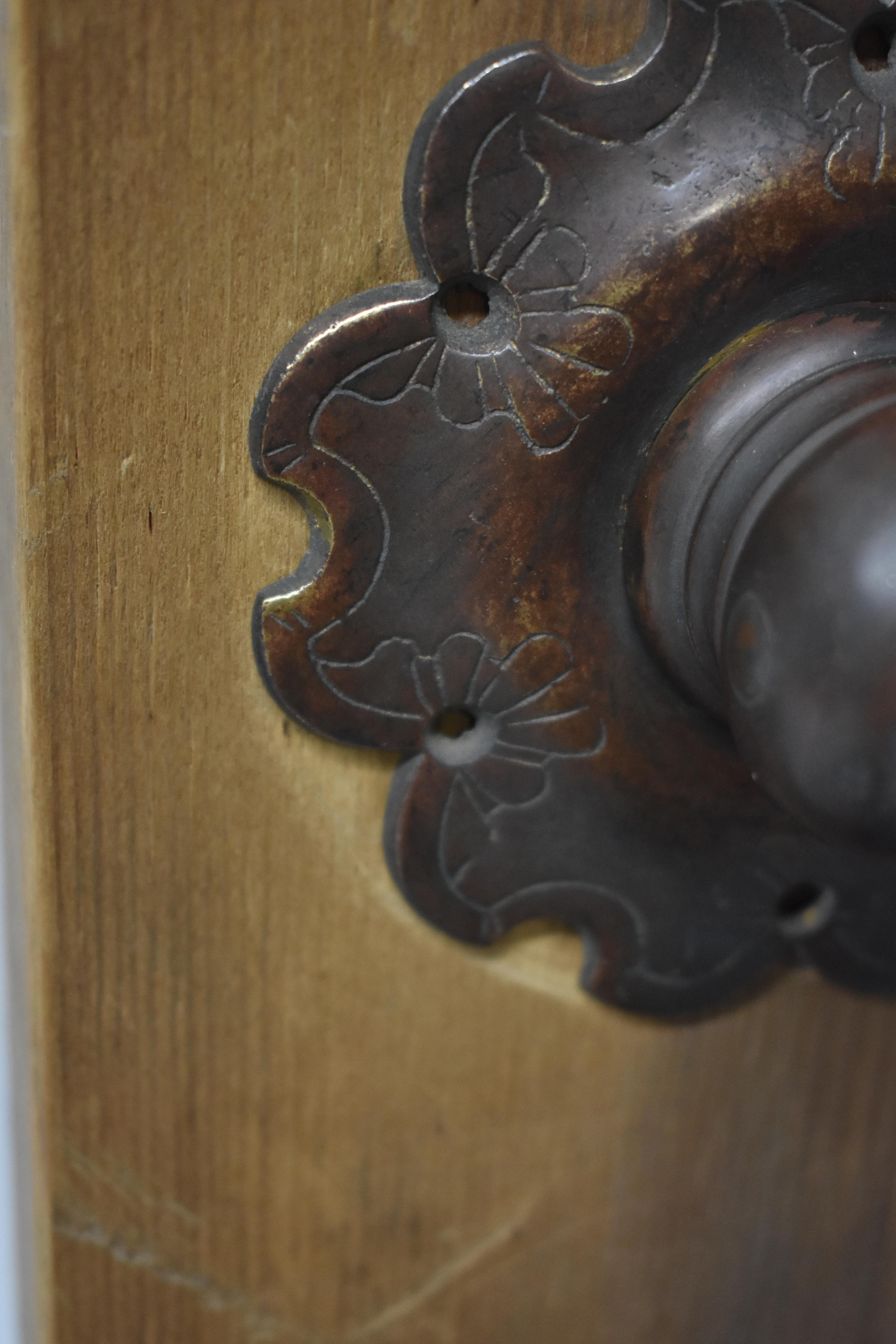 Baroque Oversize Bronze Door Knocker