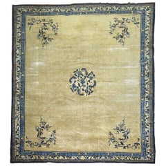Oversize Chinese Shabby Chic Peking Rug