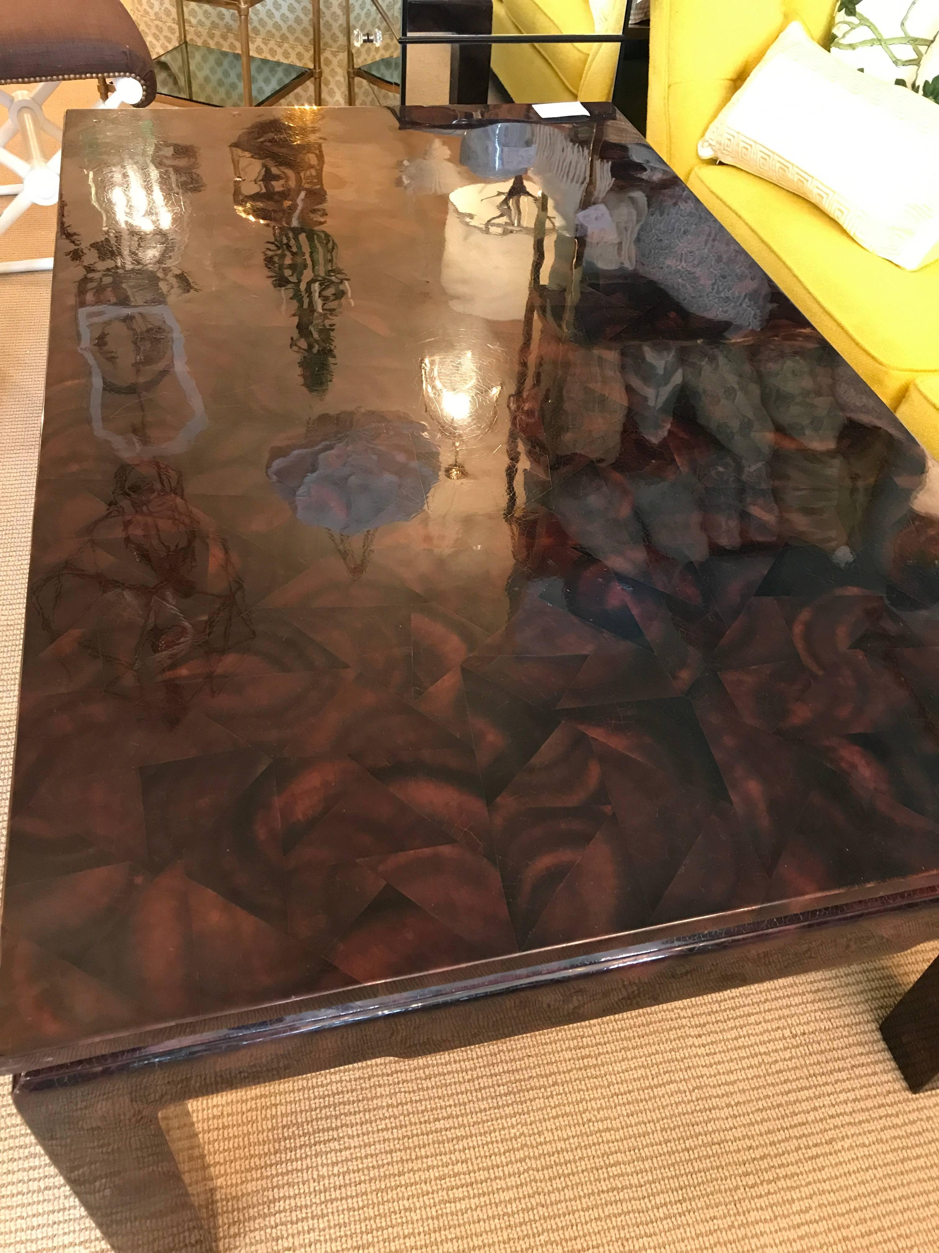 tortoise coffee table for sale