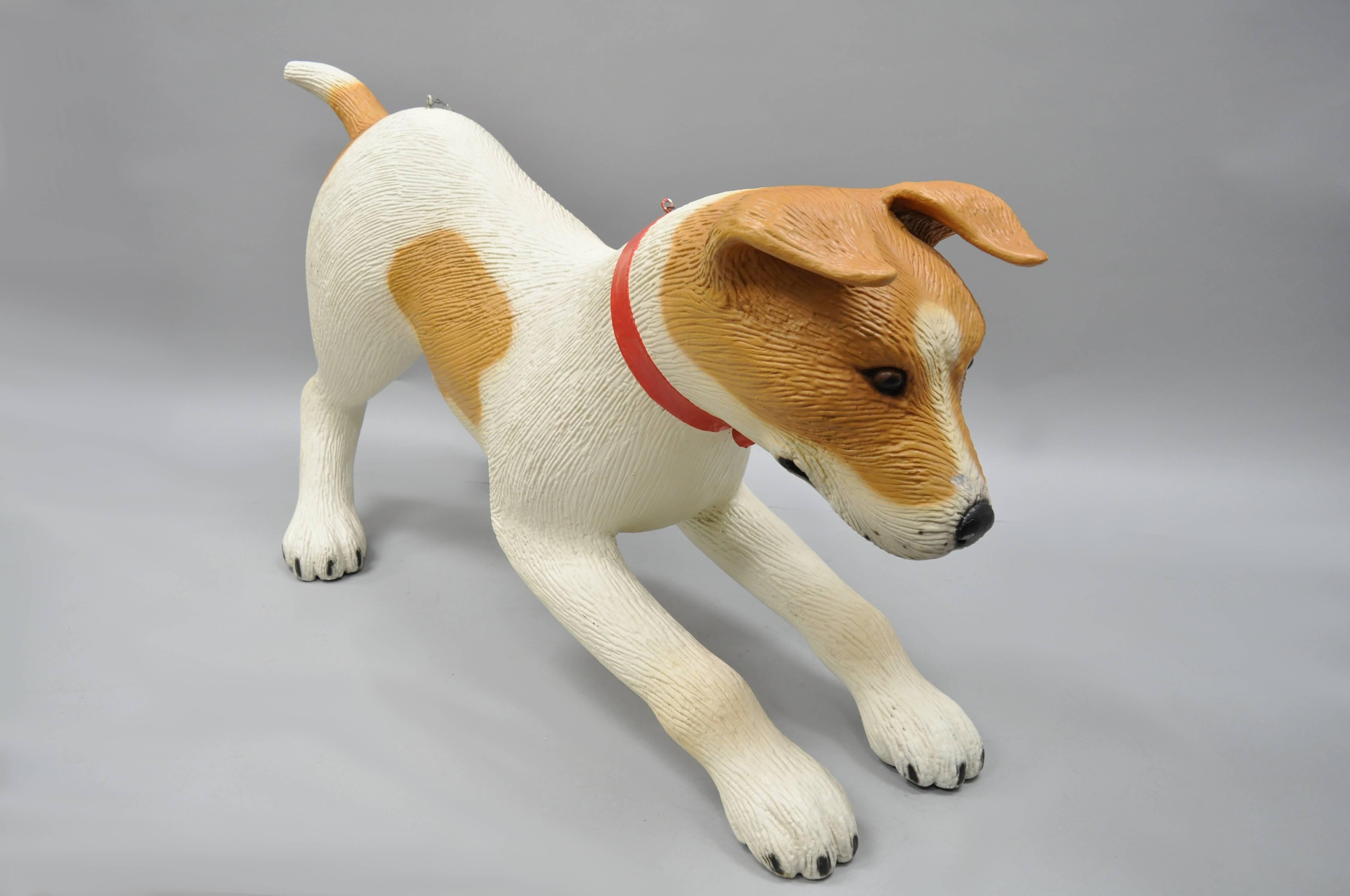 fiberglass dog mannequin