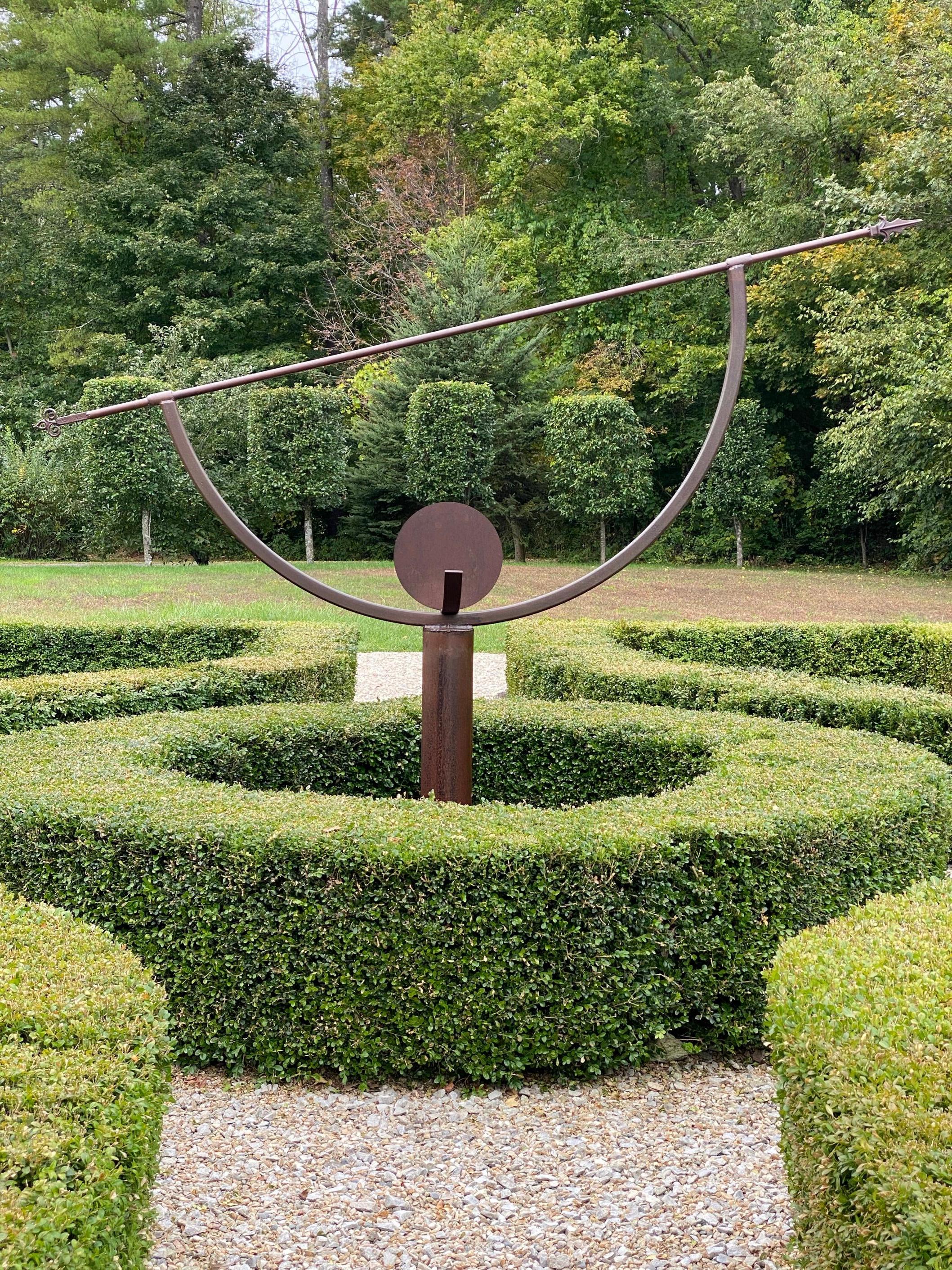 20ième siècle Armillaire de jardin surdimensionné à grande échelle en vente