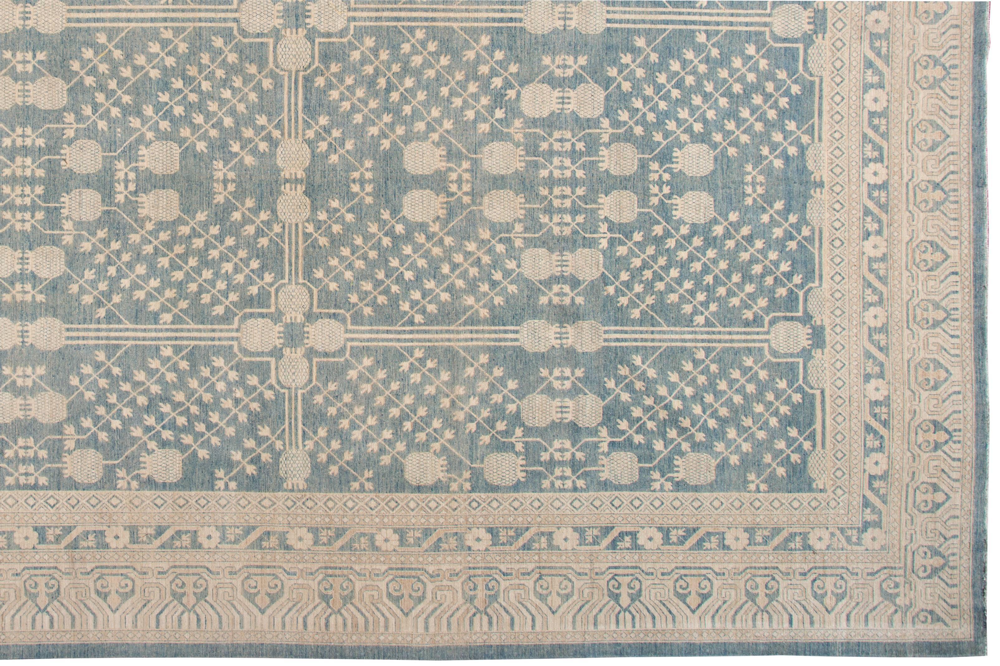 Oversize Modern Khotan Style Rug 1