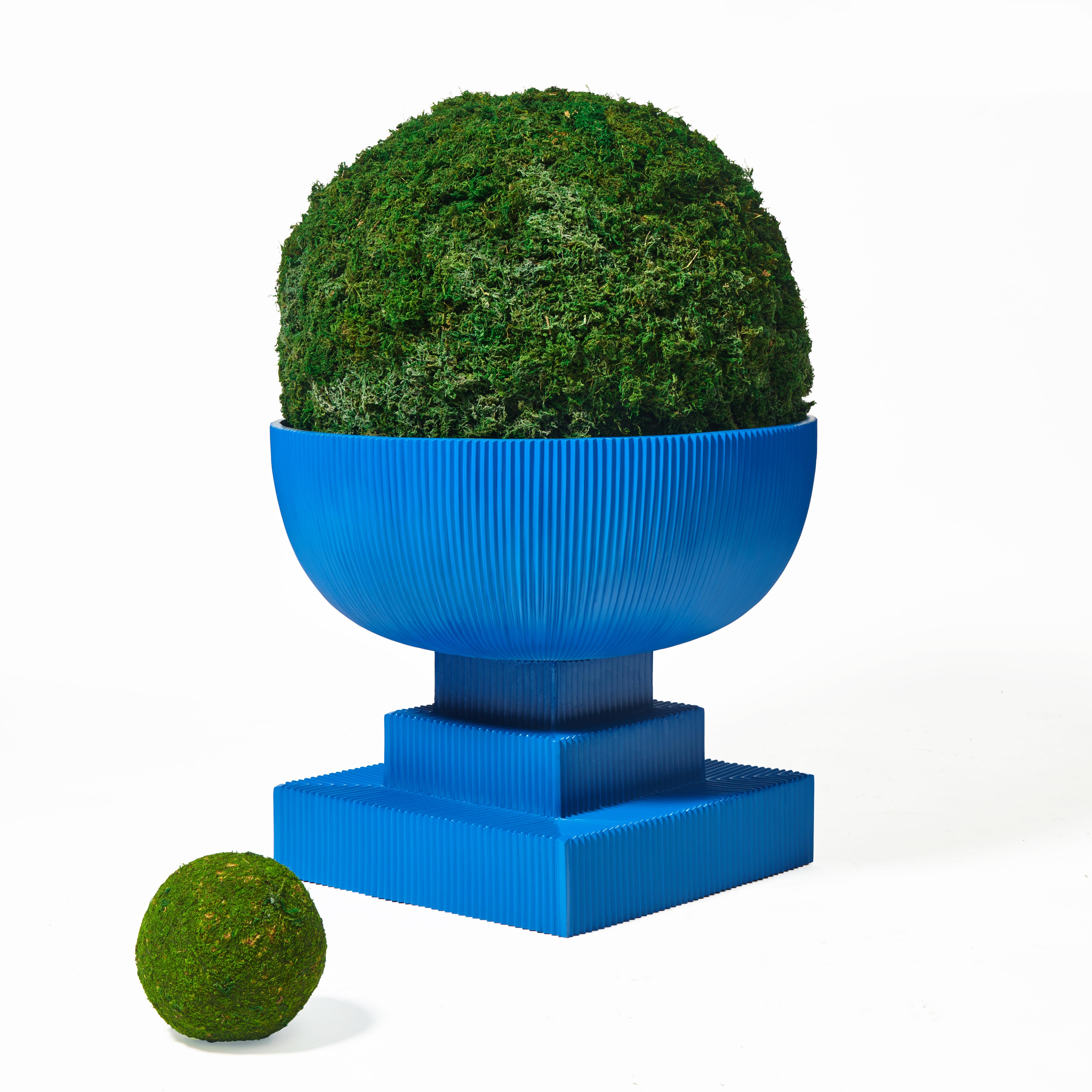 Urna Moderna Sobredimensionada de Fibra de Vidrio para Jardineras de Interior y Exterior 